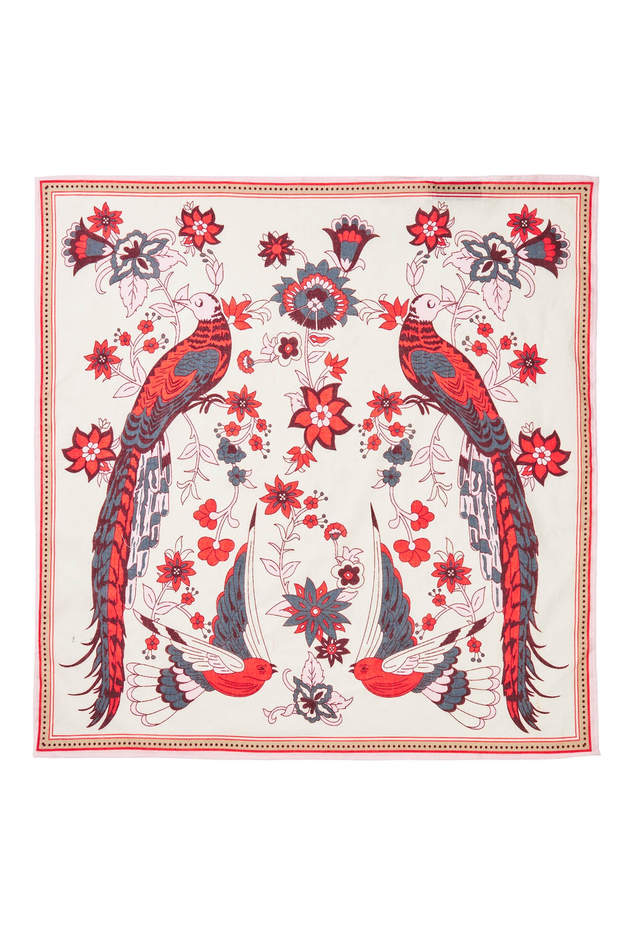 Lollys Laundry GardenbirdsLL Scarf scarf 02 Creme