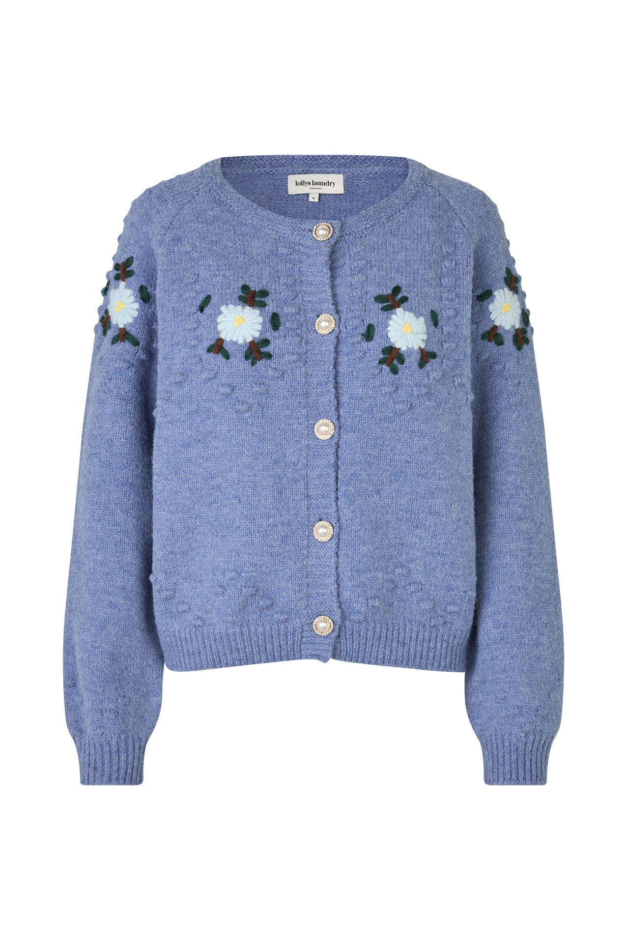 Lollys Laundry GracelynnLL Knit Cardigan Cardigan 24 Blue Melange