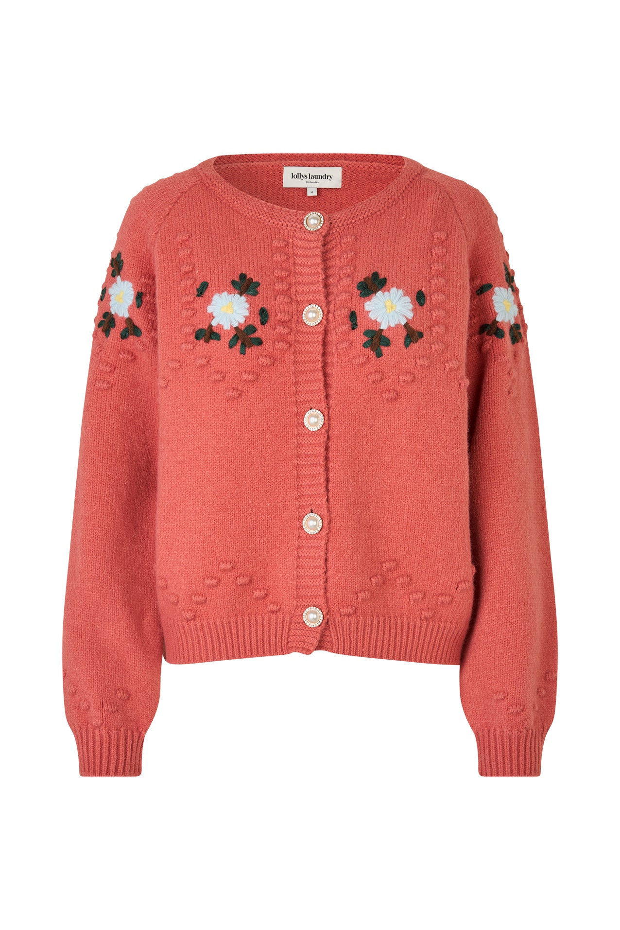 GracelynnLL Knit Cardigan - Burned Rose
