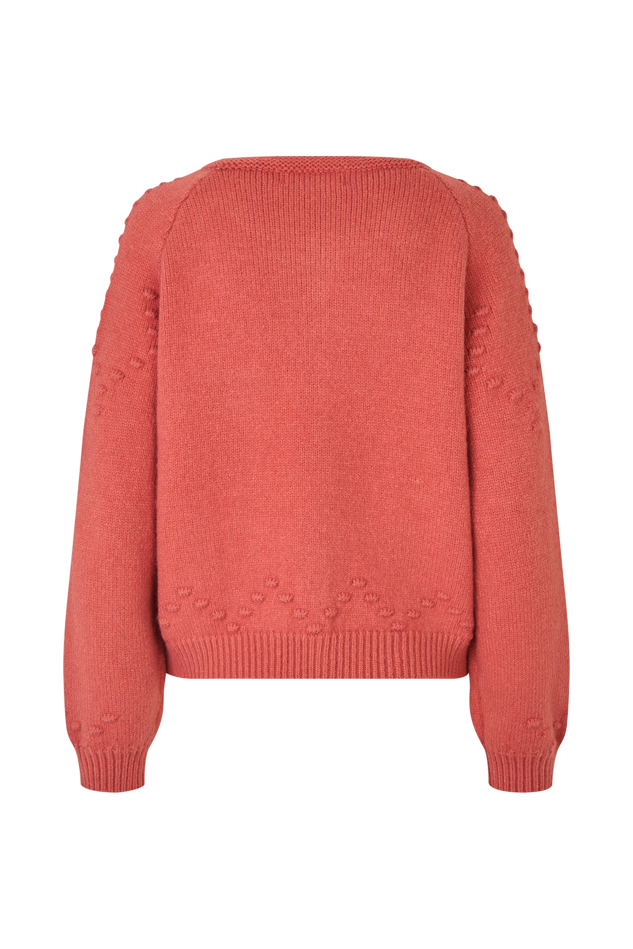 GracelynnLL Knit Cardigan - Burned Rose
