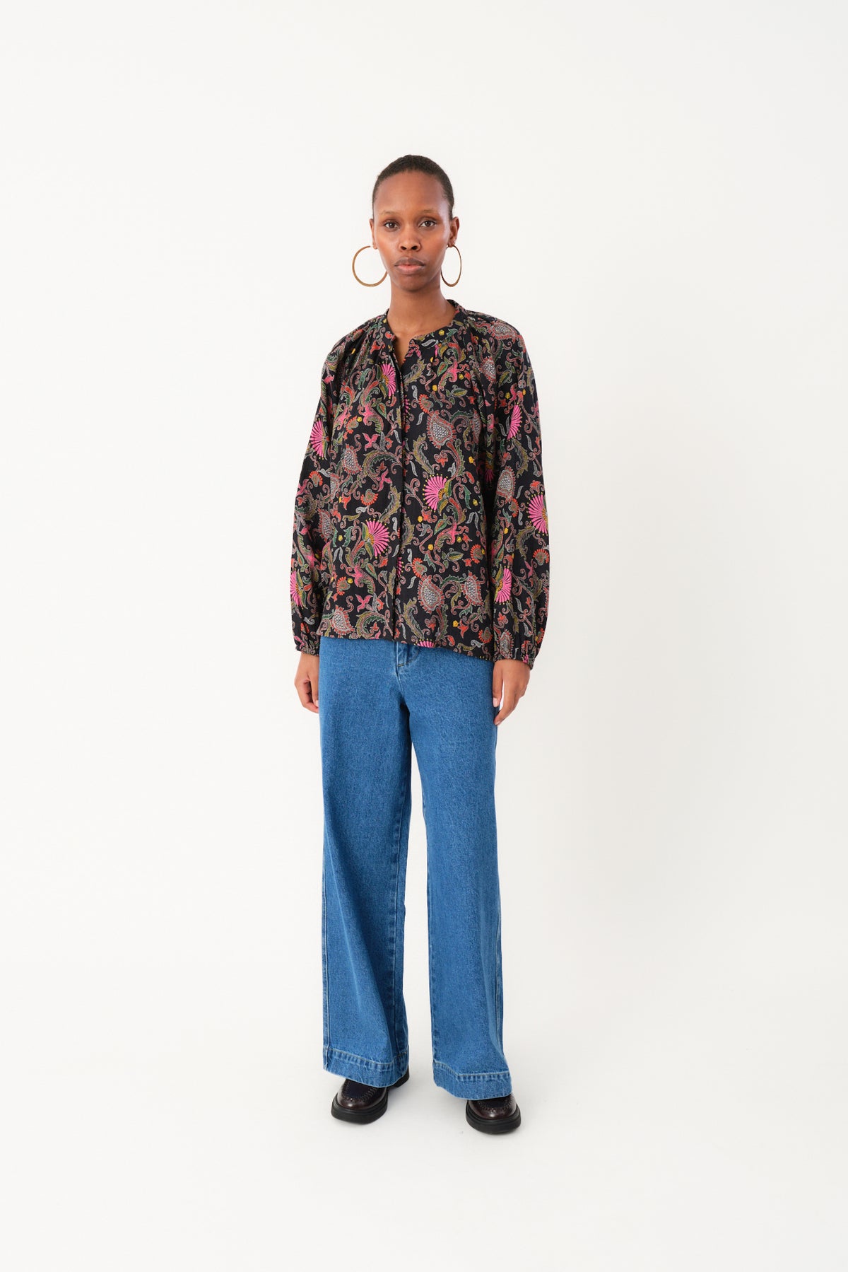 HaileyLL Shirt - Flower Print