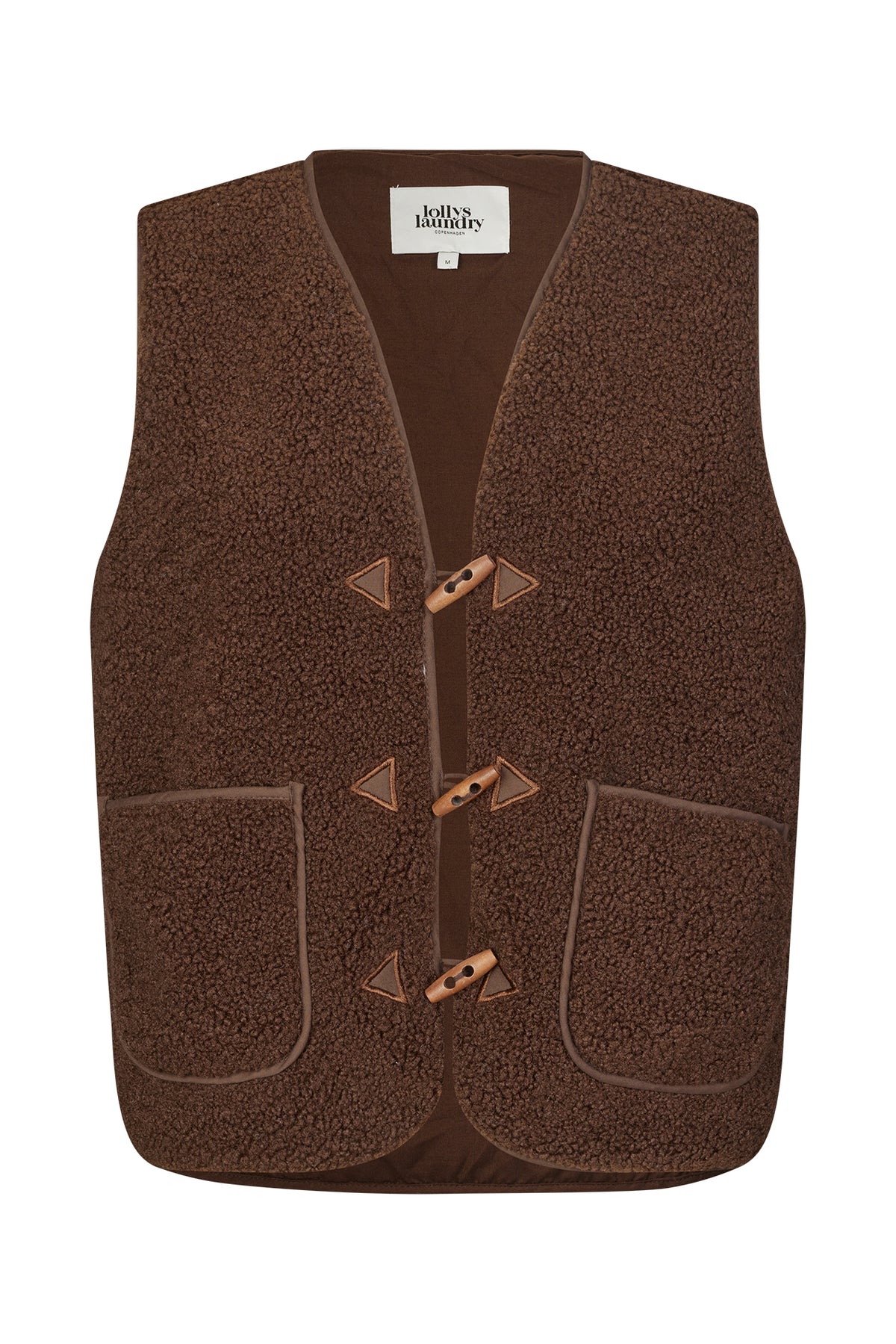 Lollys Laundry HugoLL Vest Vest 87 Dark Mokka