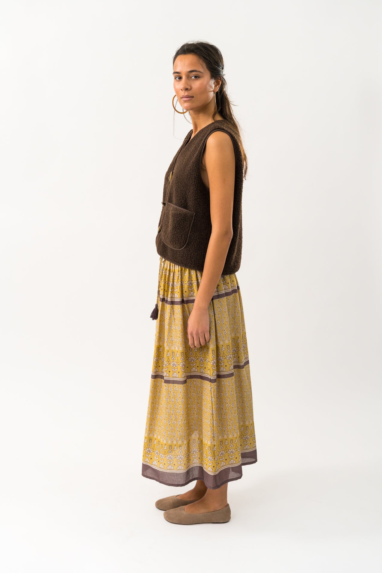 Lollys Laundry HugoLL Vest Vest 87 Dark Mokka