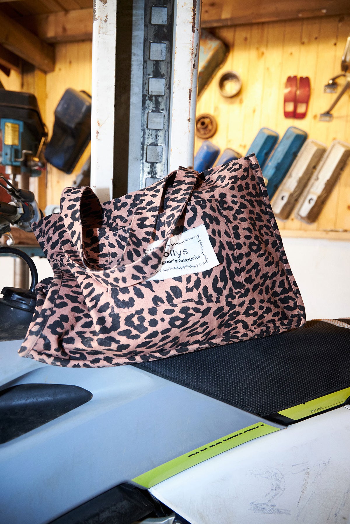 Lollys Laundry HydraLL Shopper Bag Bag 72 Leopard Print