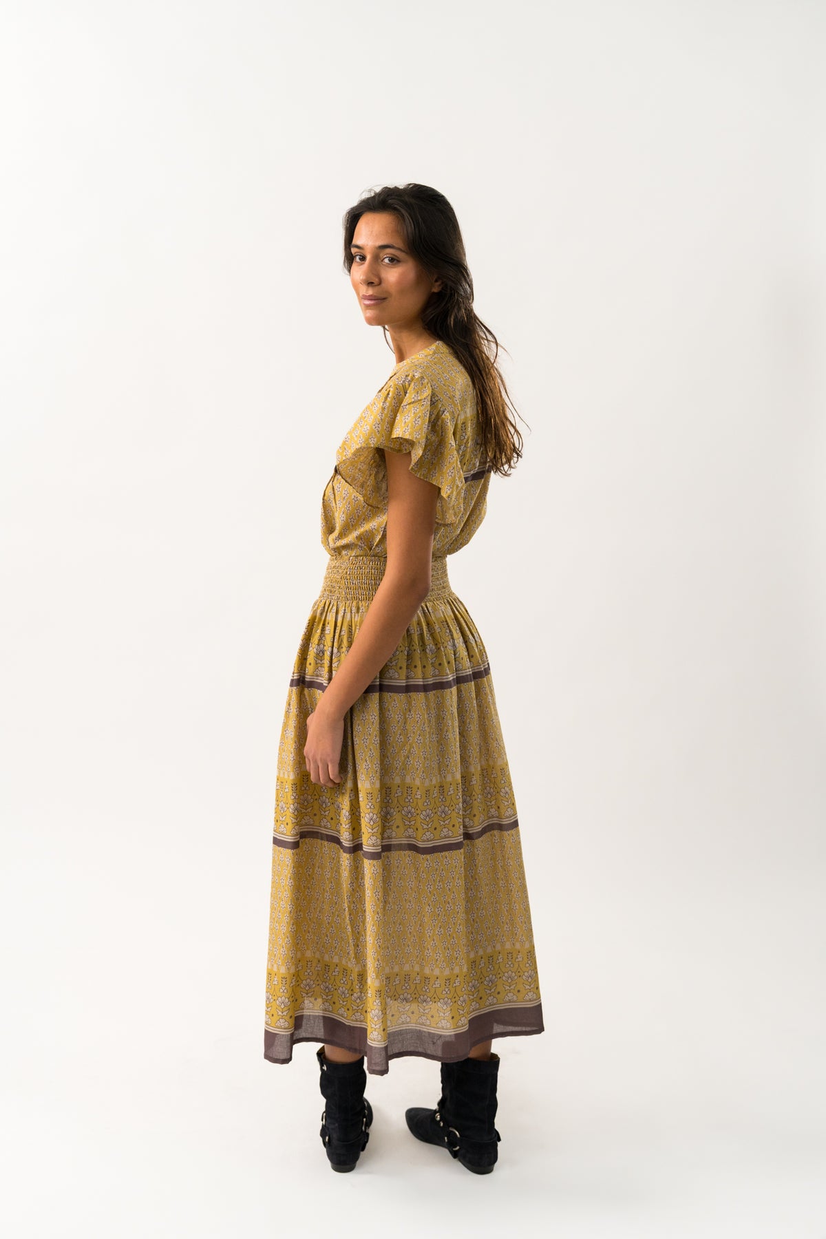 Lollys Laundry IsabelLL Blouse Blouse 57 Mustard