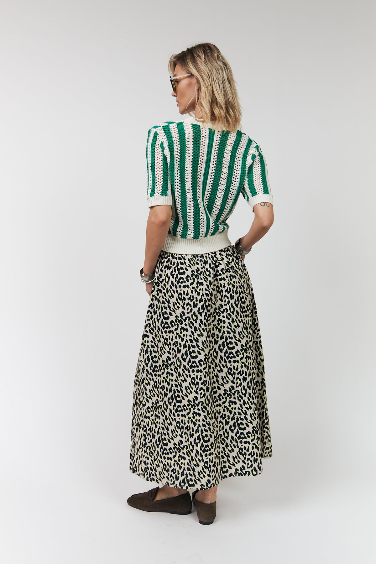 IslaLL Midi Skirt - Yellow