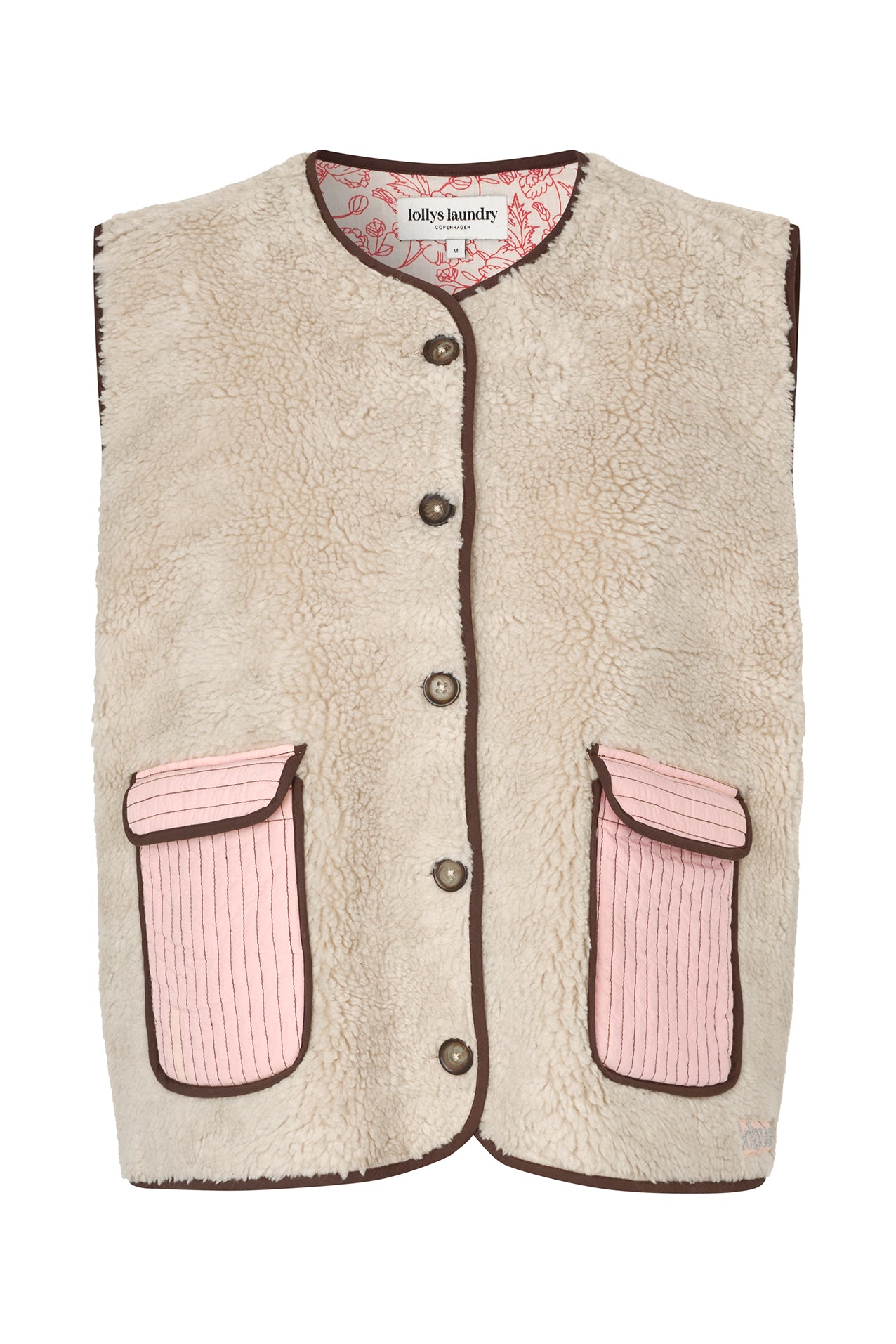 Lollys Laundry JaceLL Love Vest Vest 08 Beige
