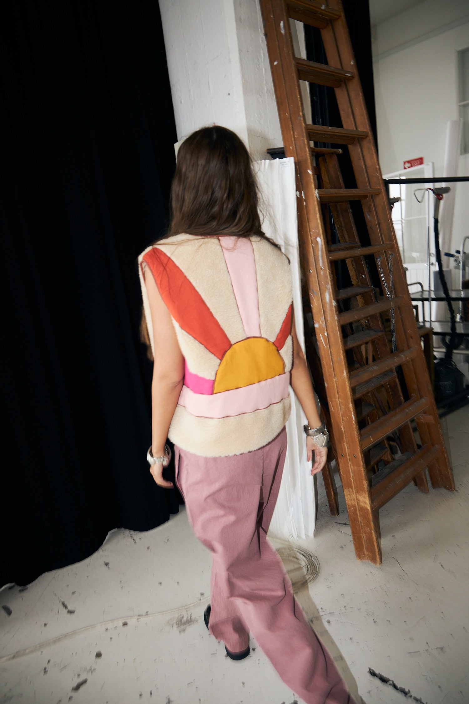 JaceLL Teddy Vest - Sand