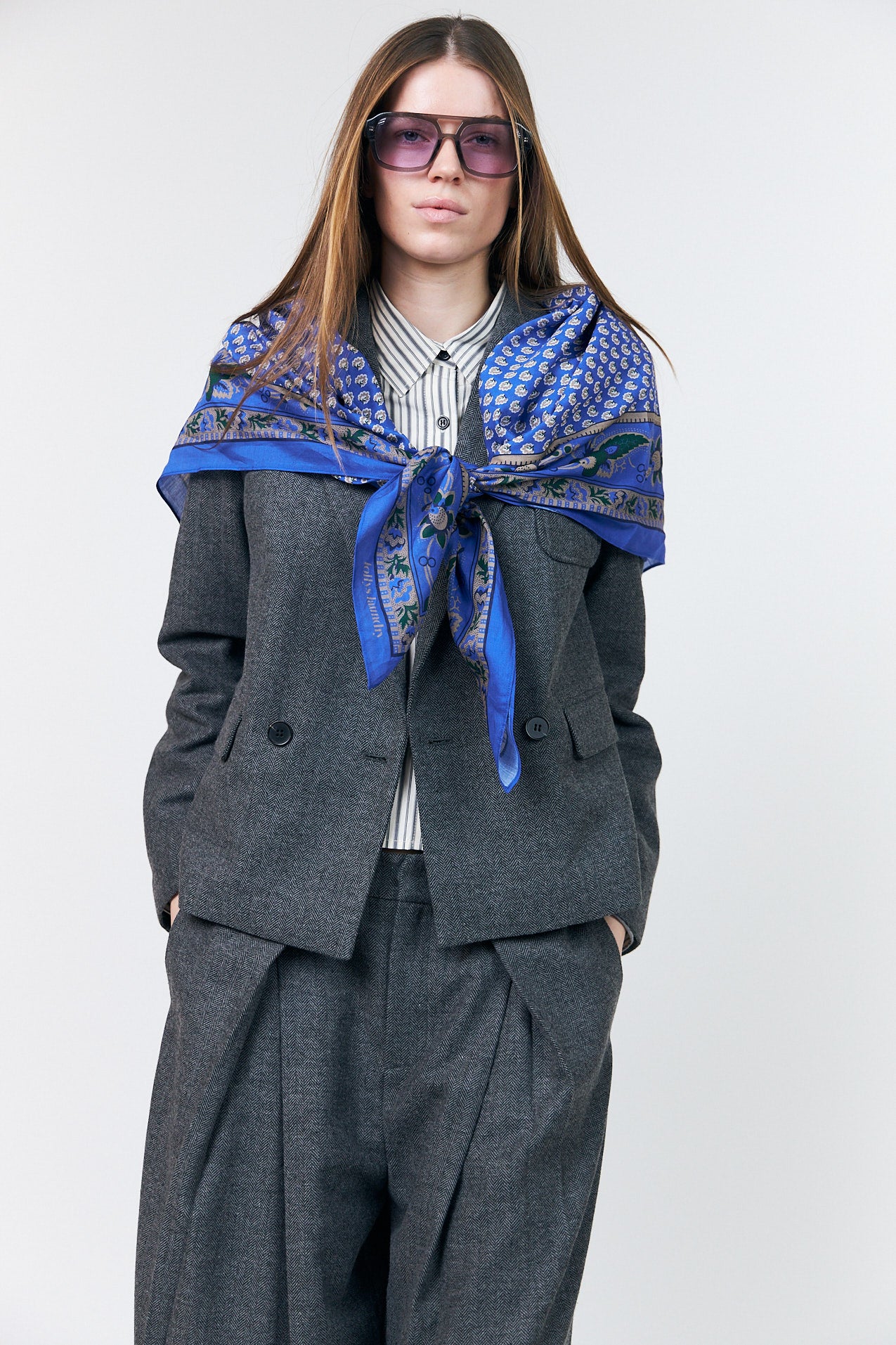 Lollys Laundry JillLL Scarf scarf 20 Blue