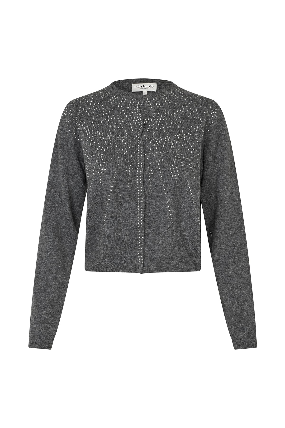 Lollys Laundry JudeLL Knit Cardigan Cardigan 11 Grey Melange