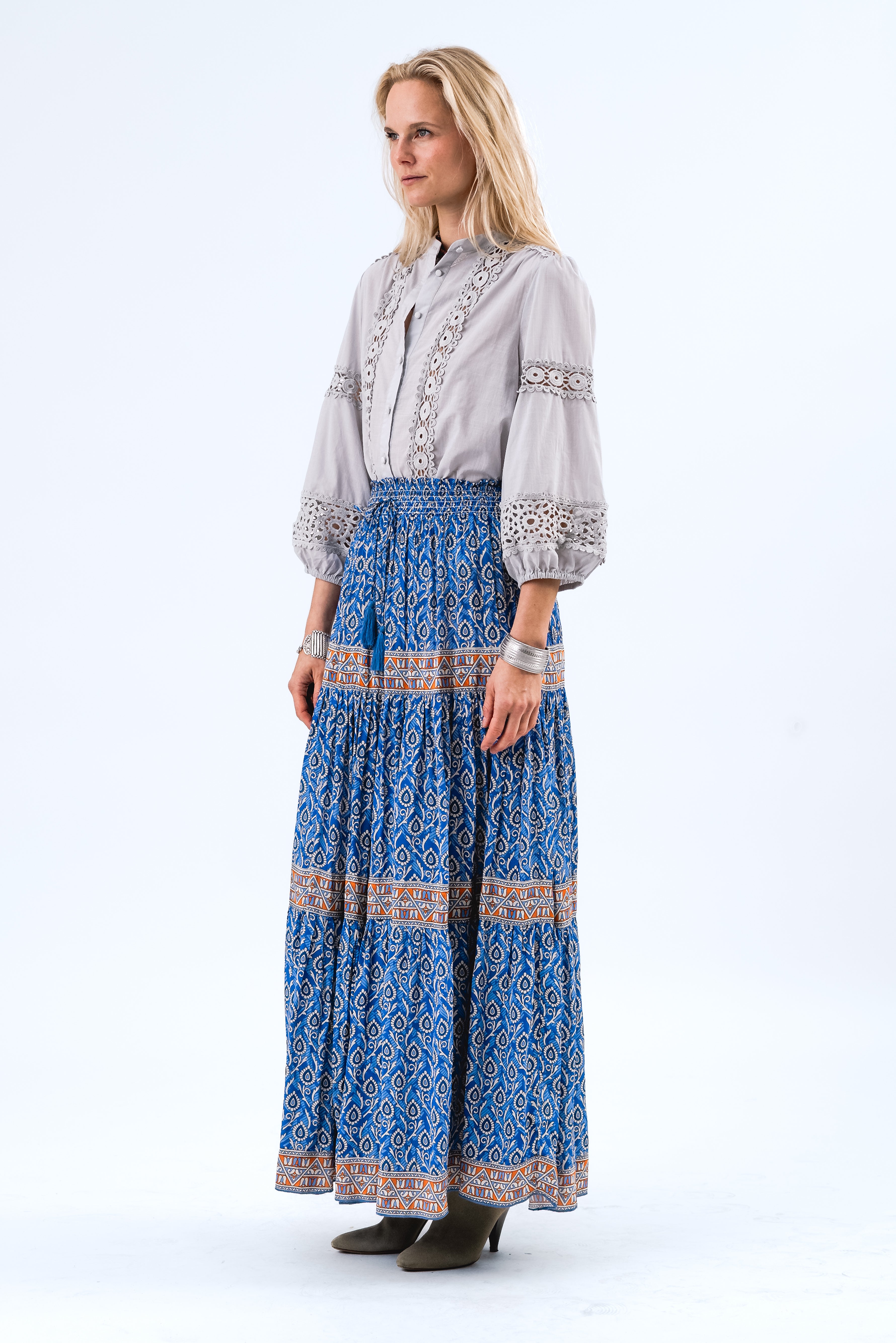 Lollys Laundry JuneLL Shirt LS Shirt 29 Dusty Blue