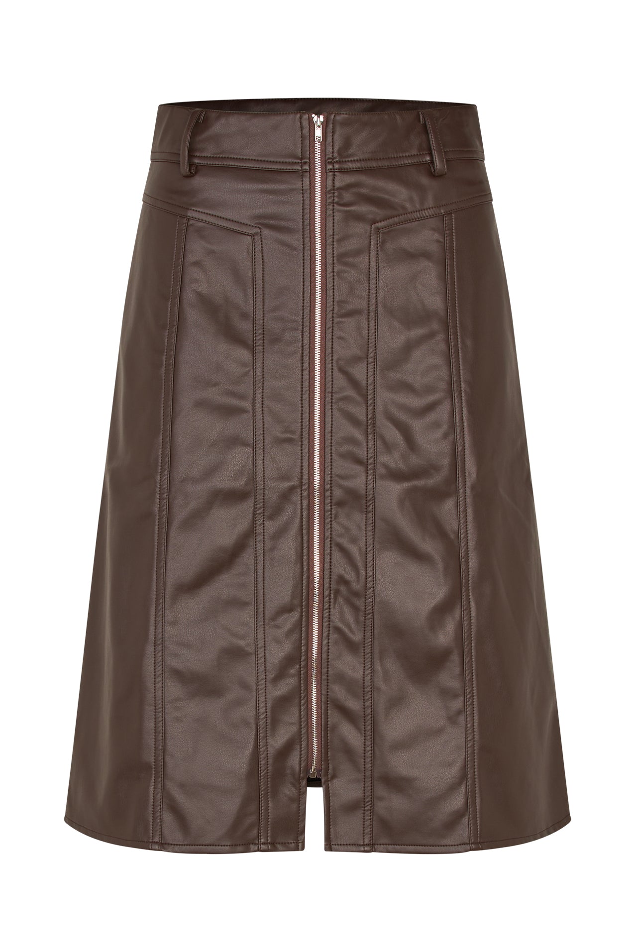 KatelynLL Midi Skirt - Brown