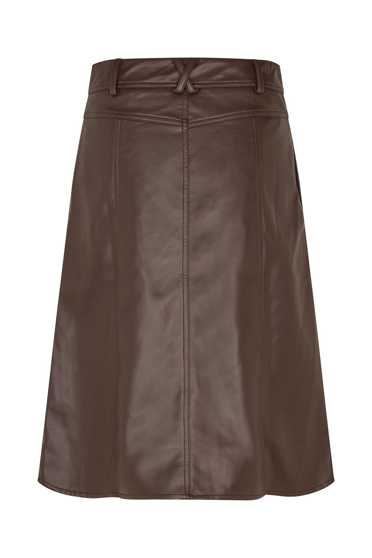 KatelynLL Midi Skirt - Brown