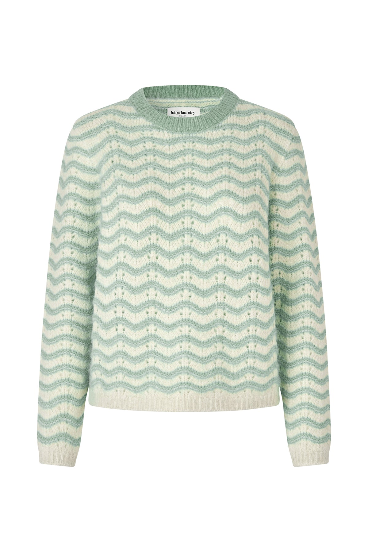 Lollys Laundry LanoLL Jumper Knit Jumper 49 Dusty Green