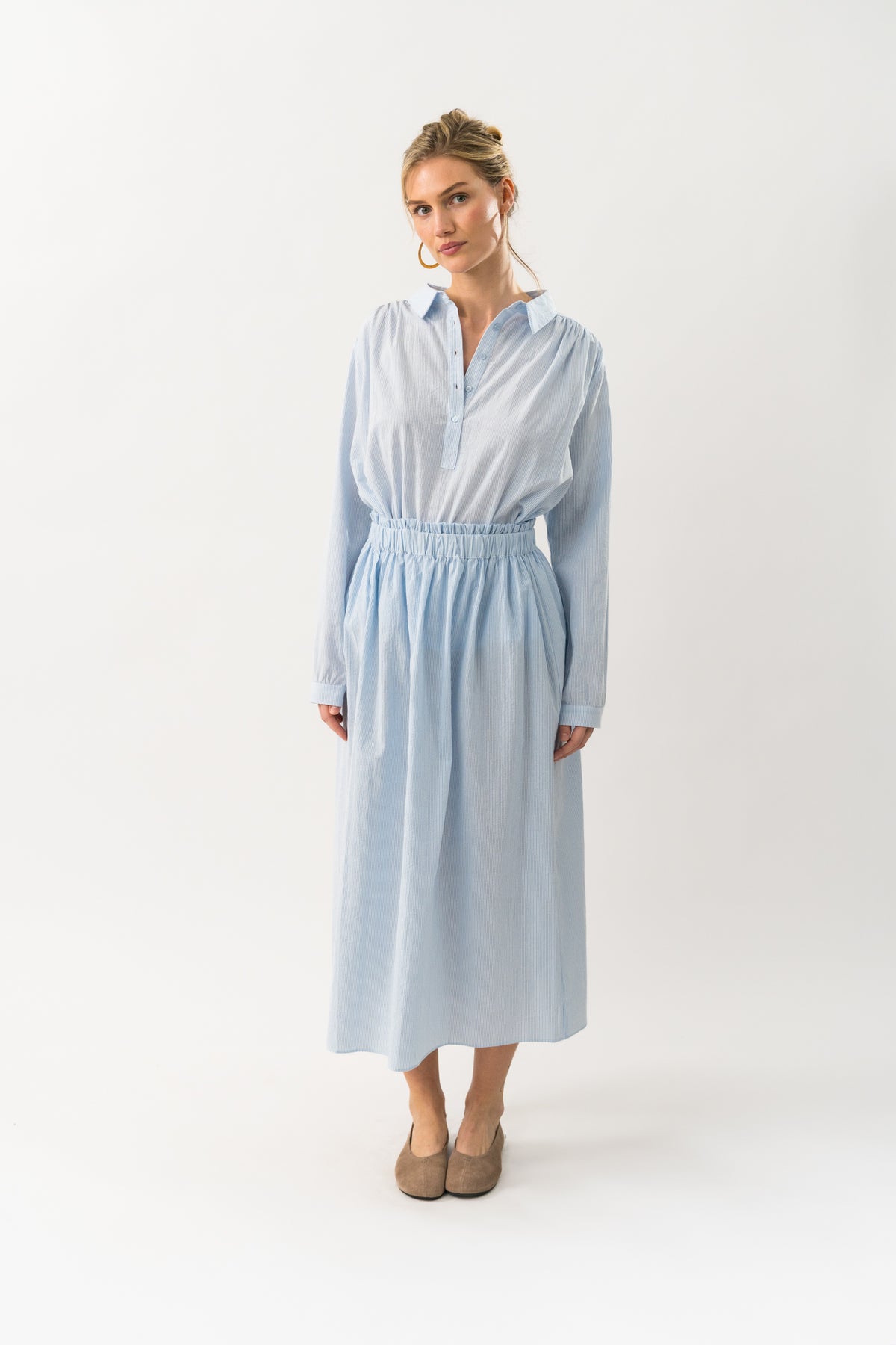 Lollys Laundry LariLL Shirt Shirt 22 Light Blue