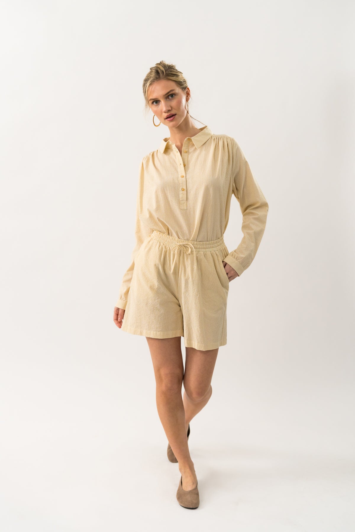 Lollys Laundry LariLL Shirt Shirt 58 Camel