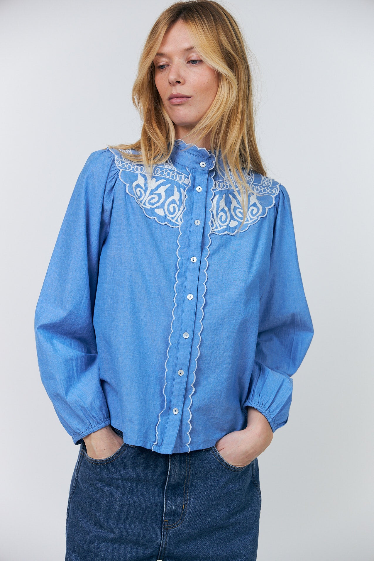 Lollys Laundry LiaLL Shirt Shirt 20 Blue