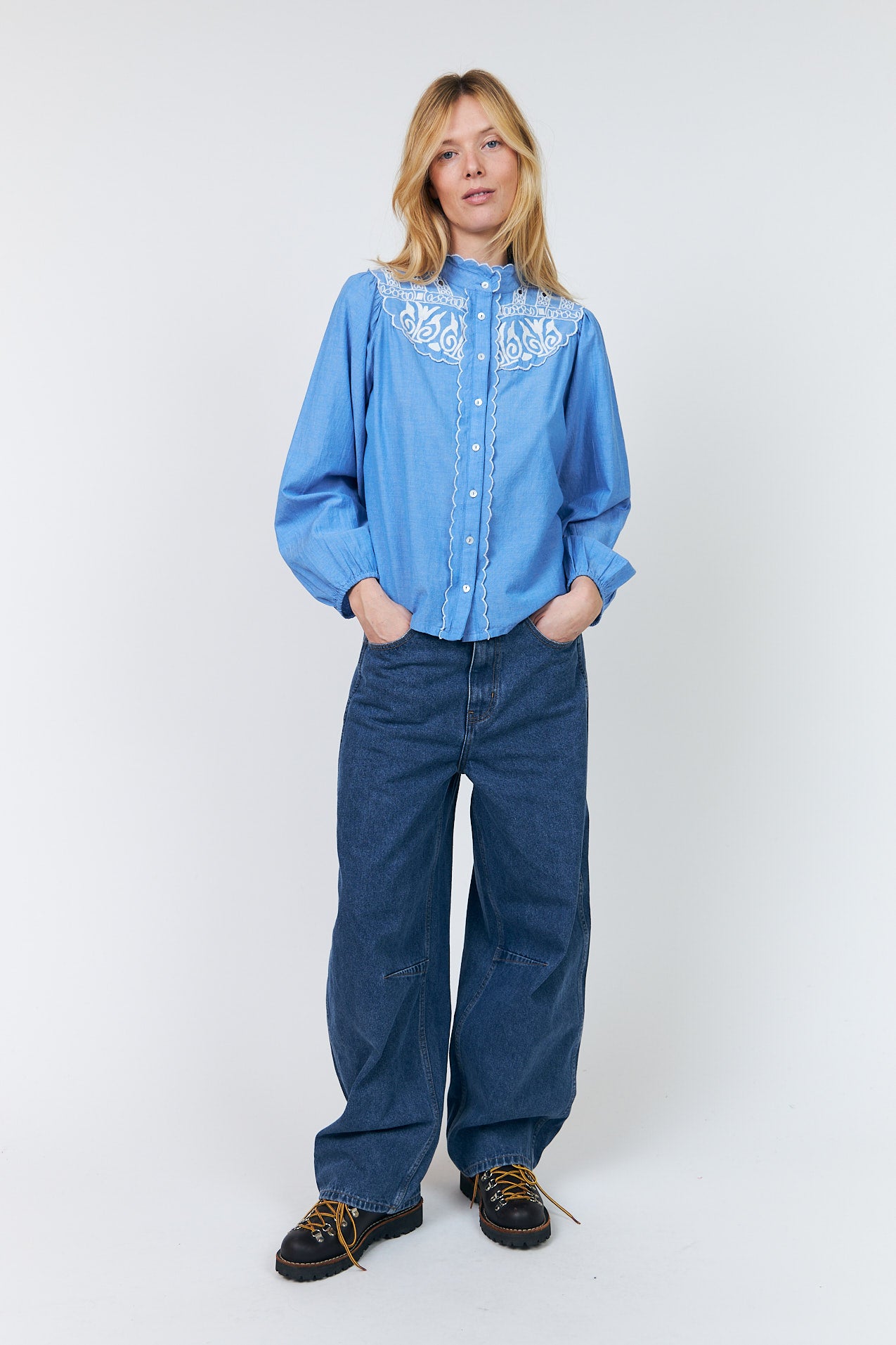 Lollys Laundry LiaLL Shirt Shirt 20 Blue