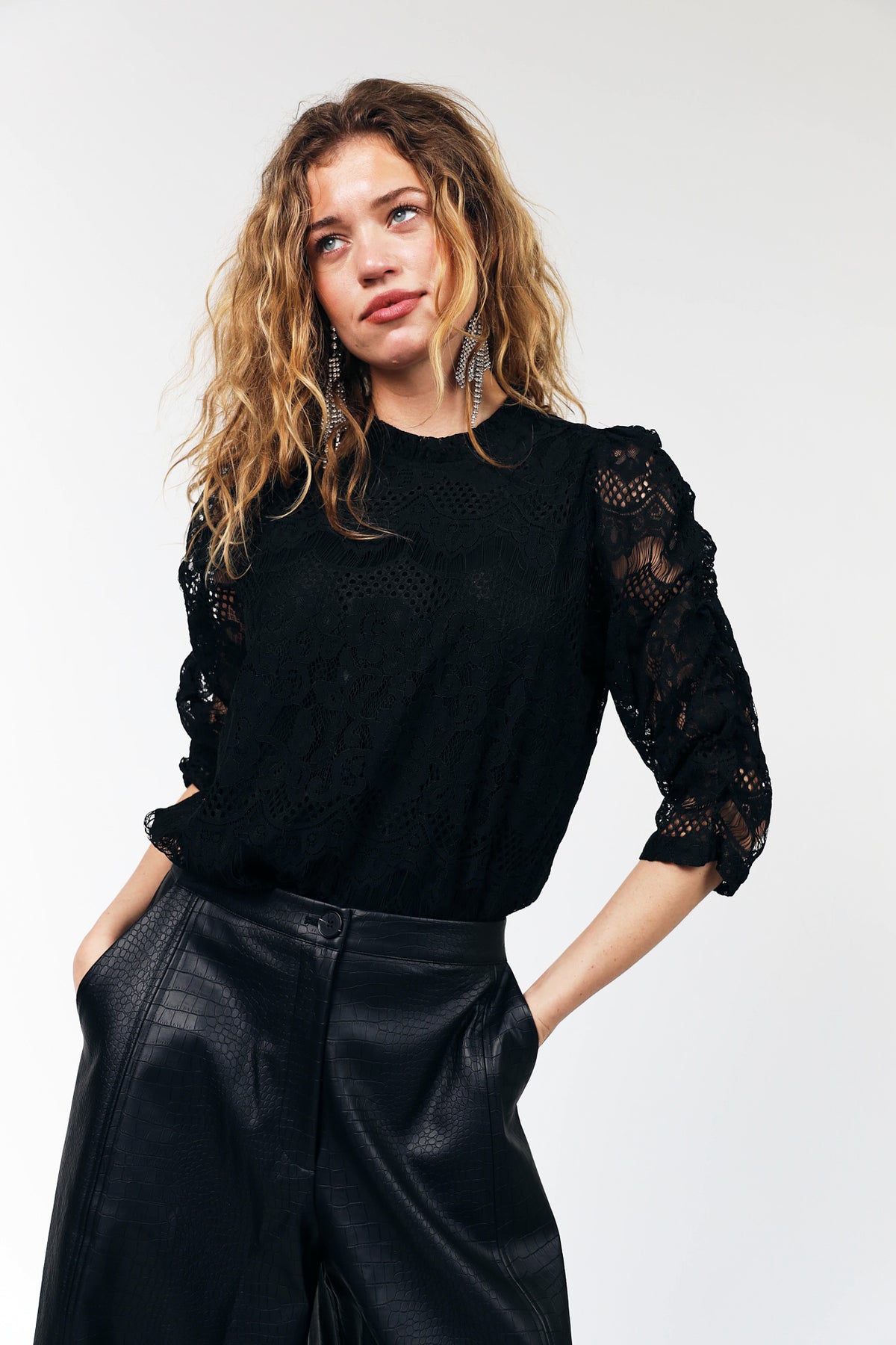 Lollys Laundry LilouLL Blouse Blouse 99 Black