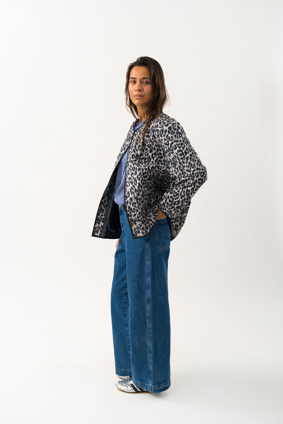 Lollys Laundry LilyLL Quilted Jacket Jacket 72 Leopard Print