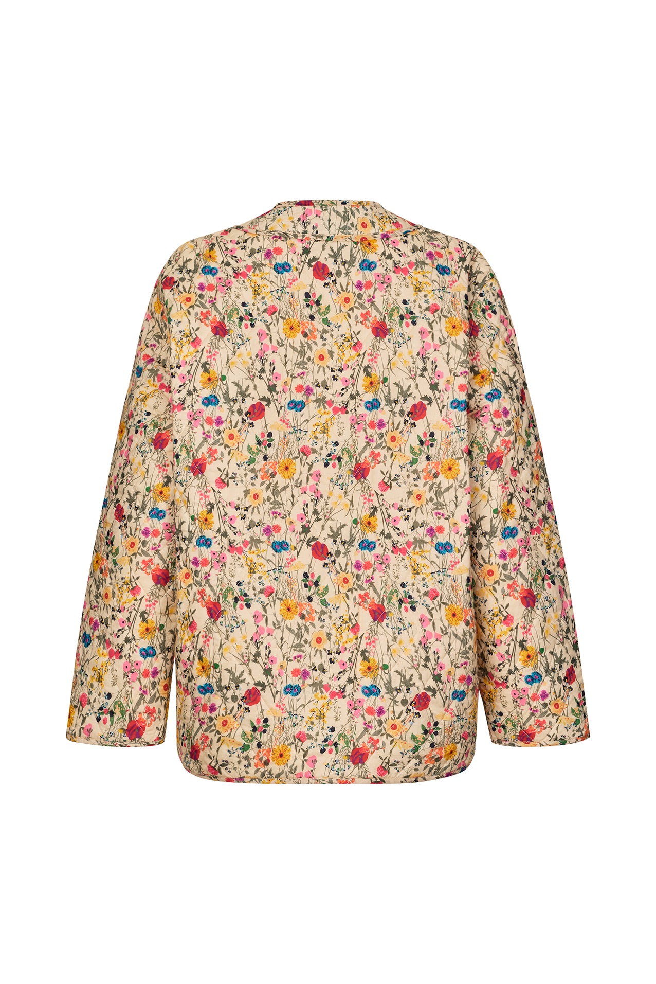 LilyLL Quilted Jacket - Flower Print