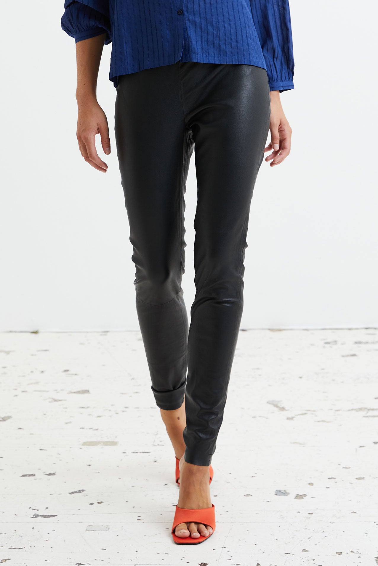 LollyLL Leather Legging - Black