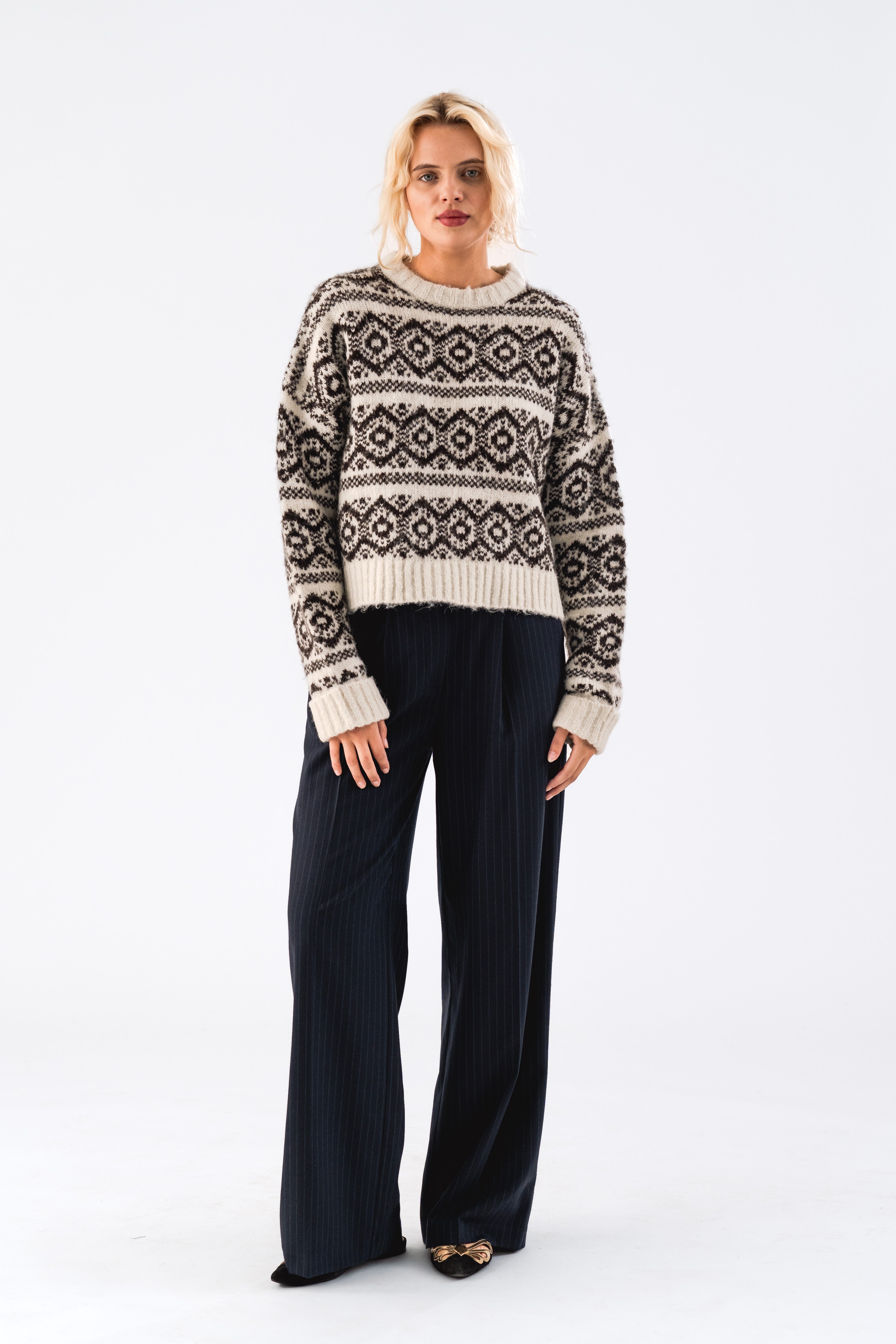 LottieLL Knit Jumper - Choco
