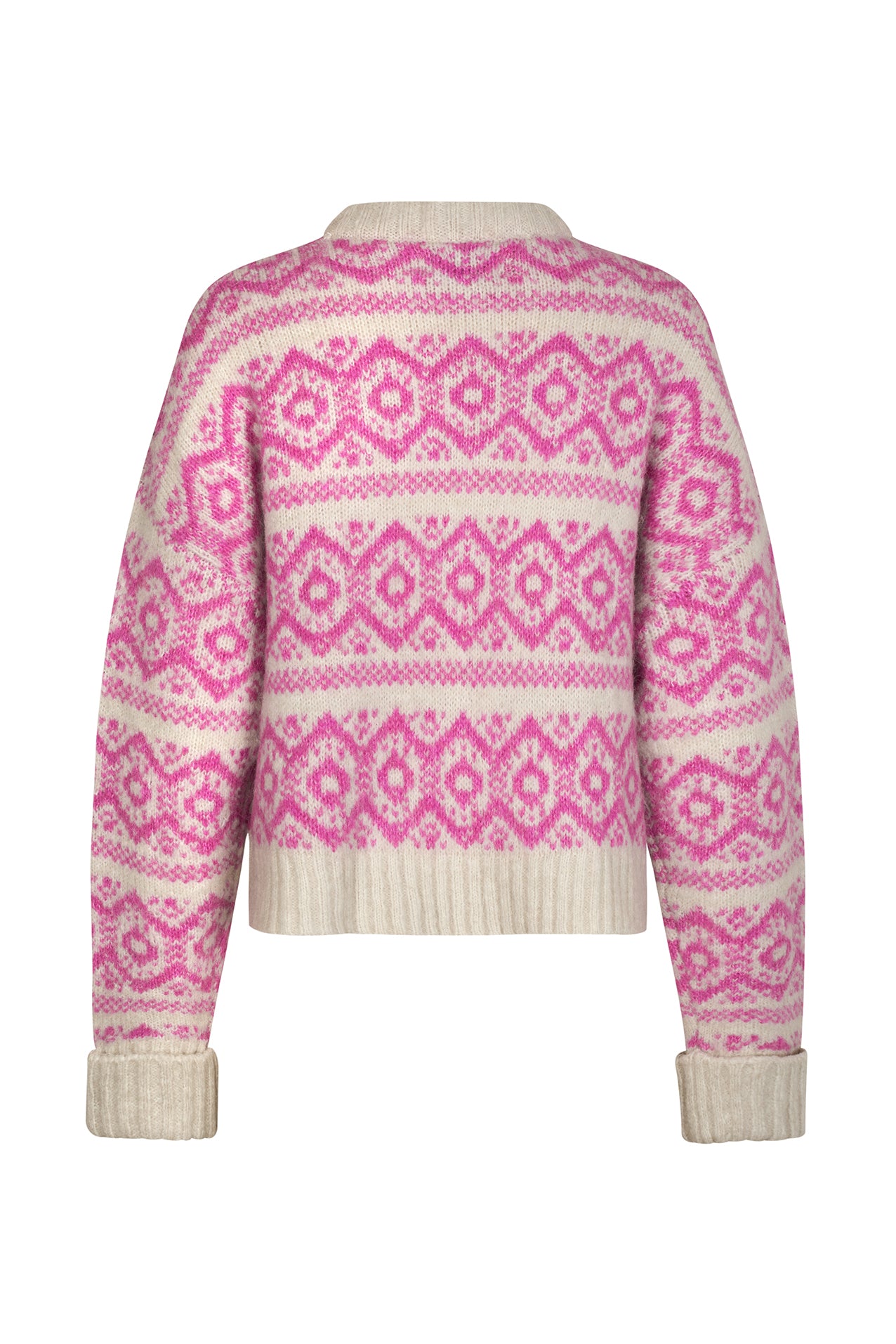 LottieLL Knit Jumper - Neon Pink