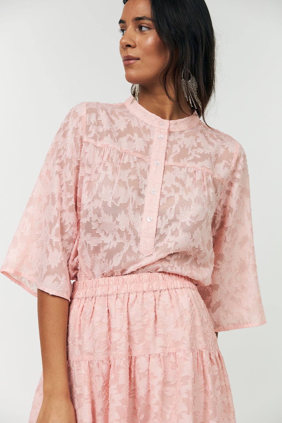 Lollys Laundry LouiseLL Blouse Blouse 84 84 Light Pink