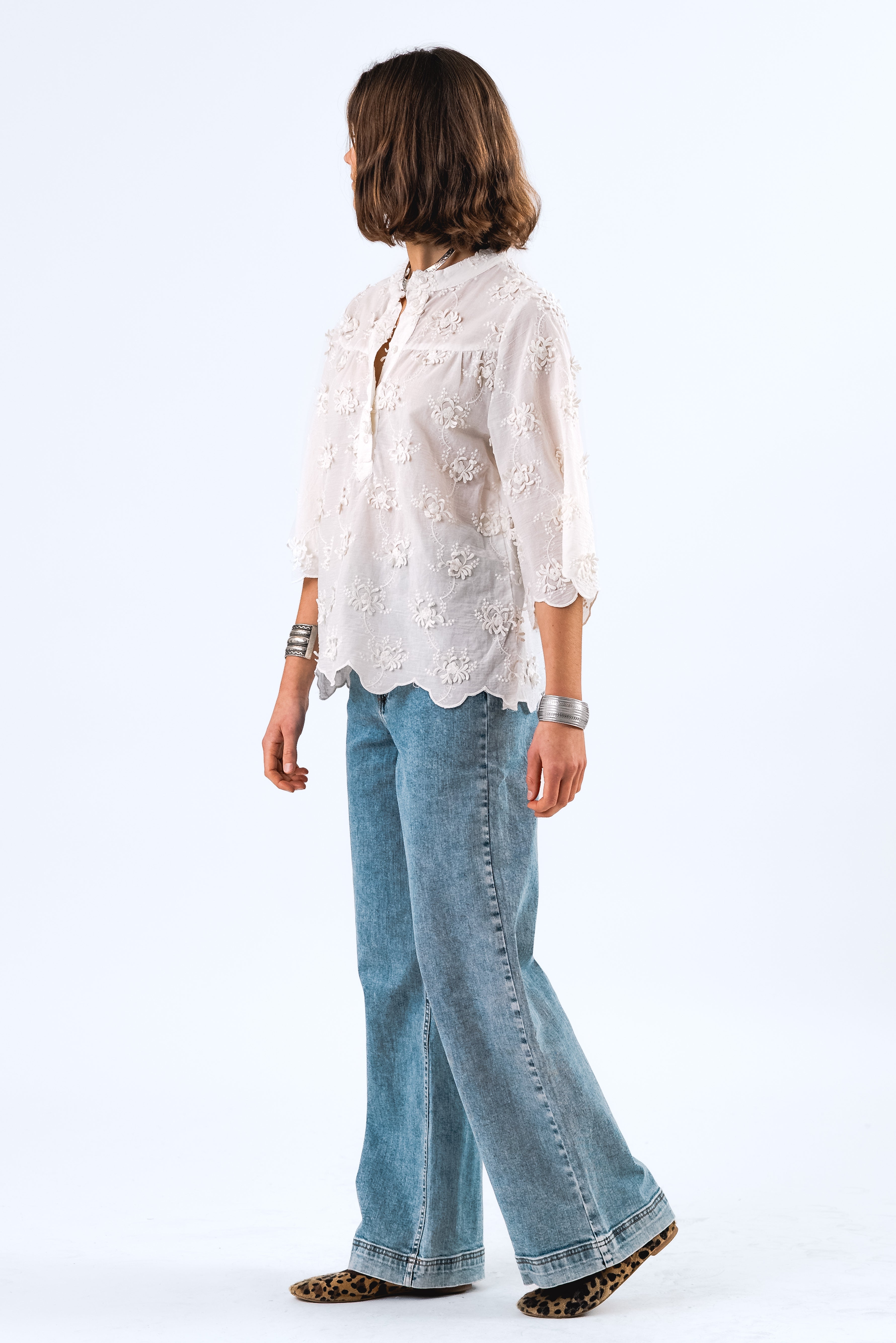 LouiseLL Blouse - Creme