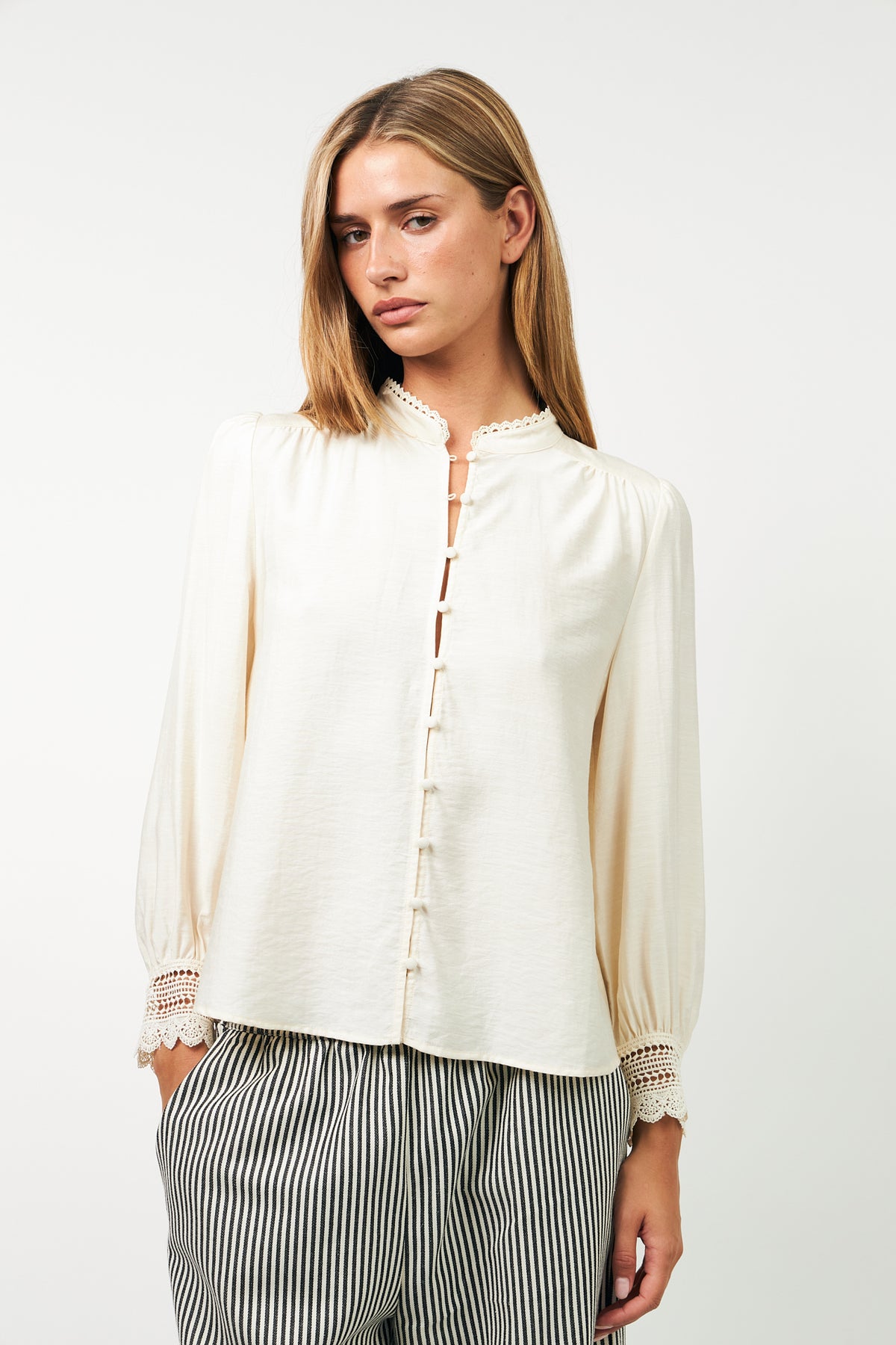 Lollys Laundry LuceLL Shirt Shirt 02 Creme