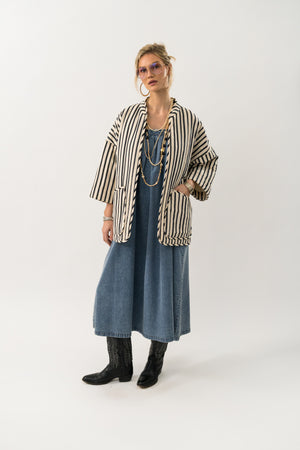 Lollys Laundry LuluLL Jacket 3/4 Jacket 80 Stripe