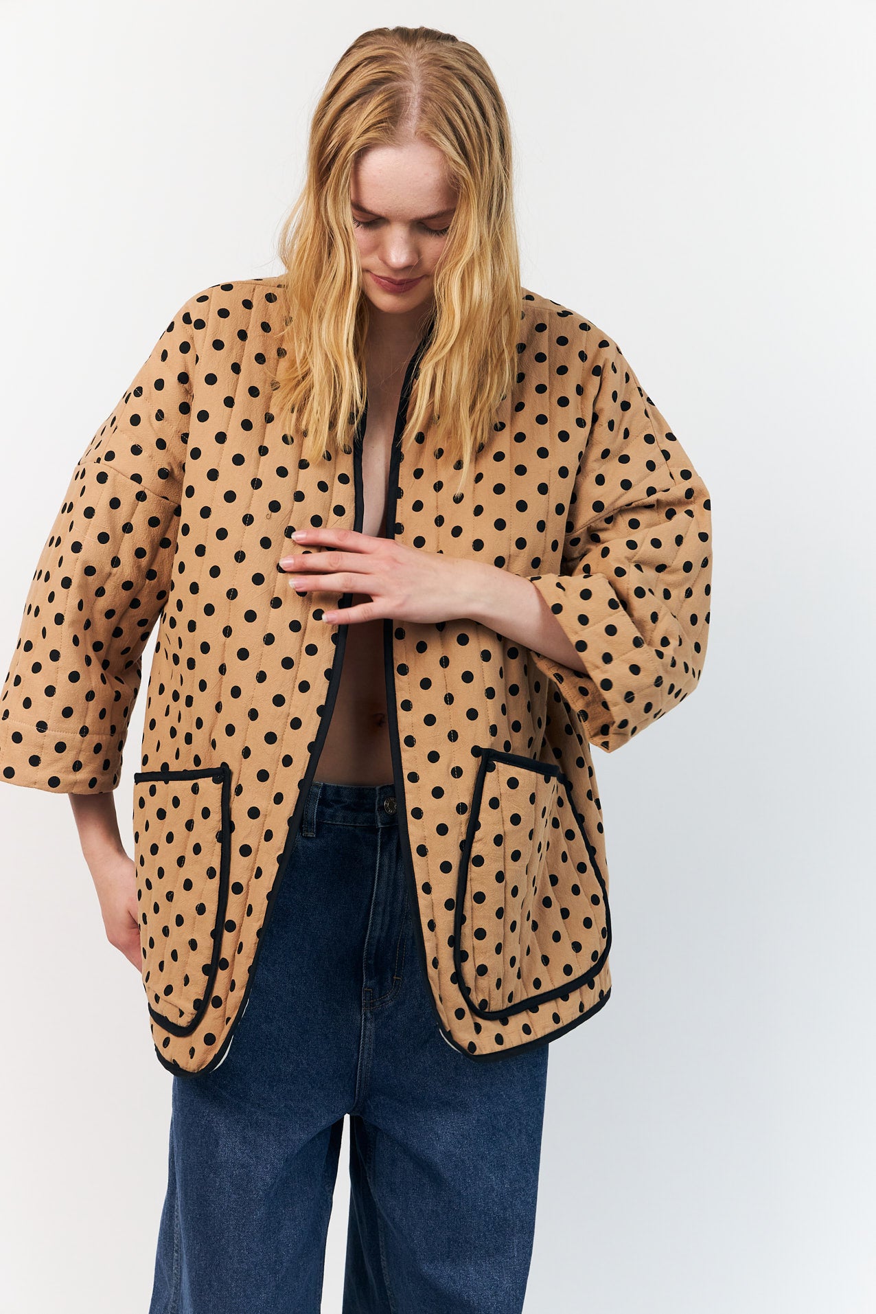 LuluLL Jacket - Dot Print
