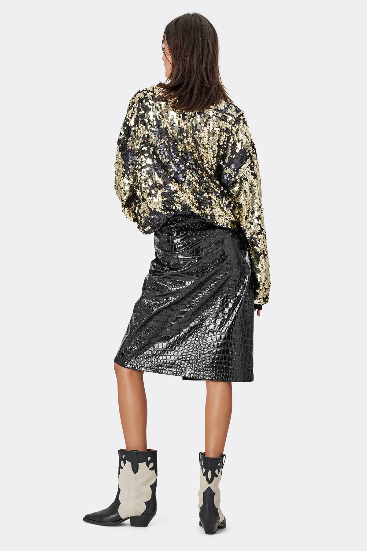 Lollys Laundry MarikkaLL Midi Skirt Skirt 99 Black
