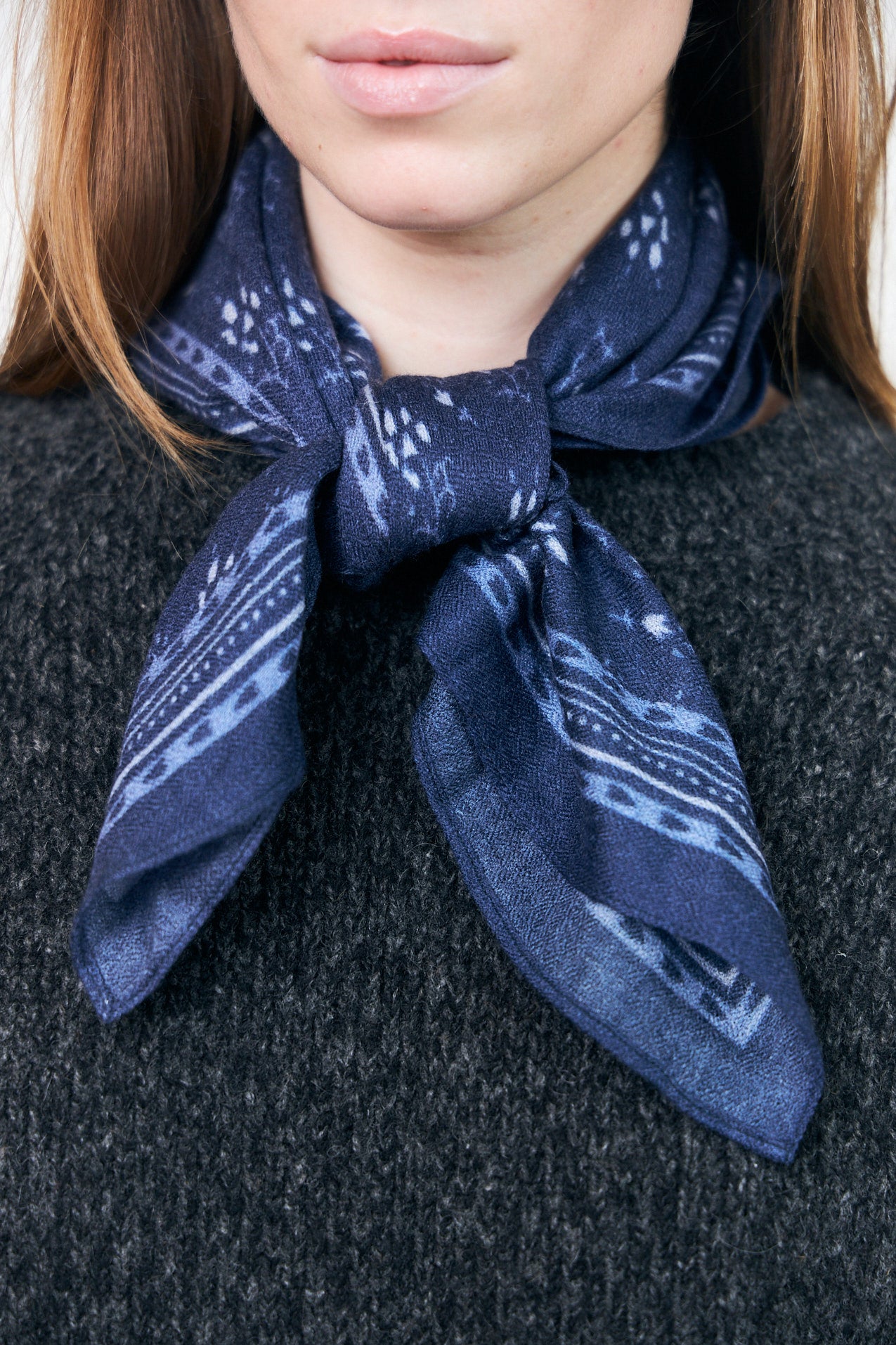 Lollys Laundry MaseLL Scarf scarf 27 Dark Navy