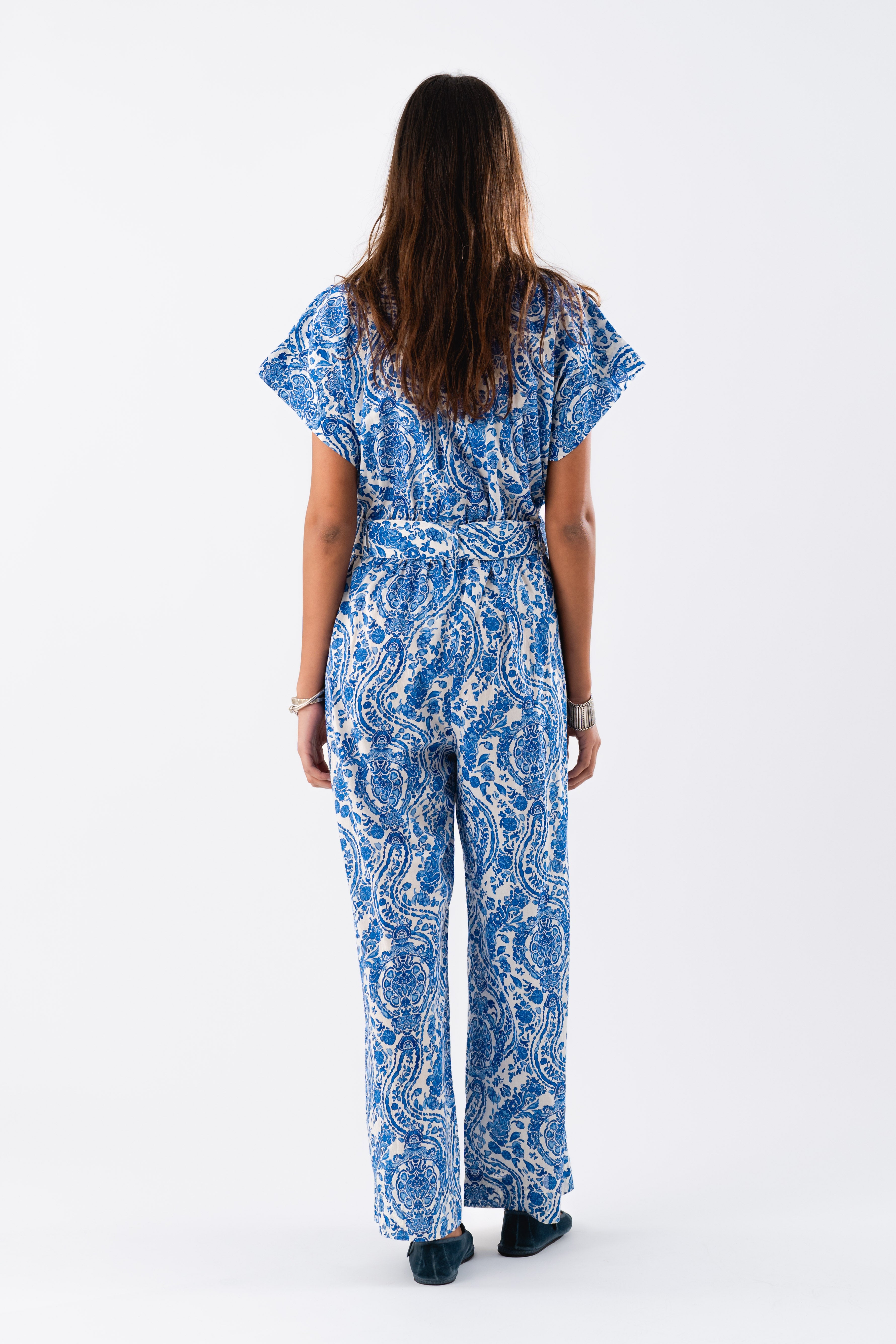 Lollys Laundry MathildeLL Jumpsuit SS Jumpsuit 20 Blue