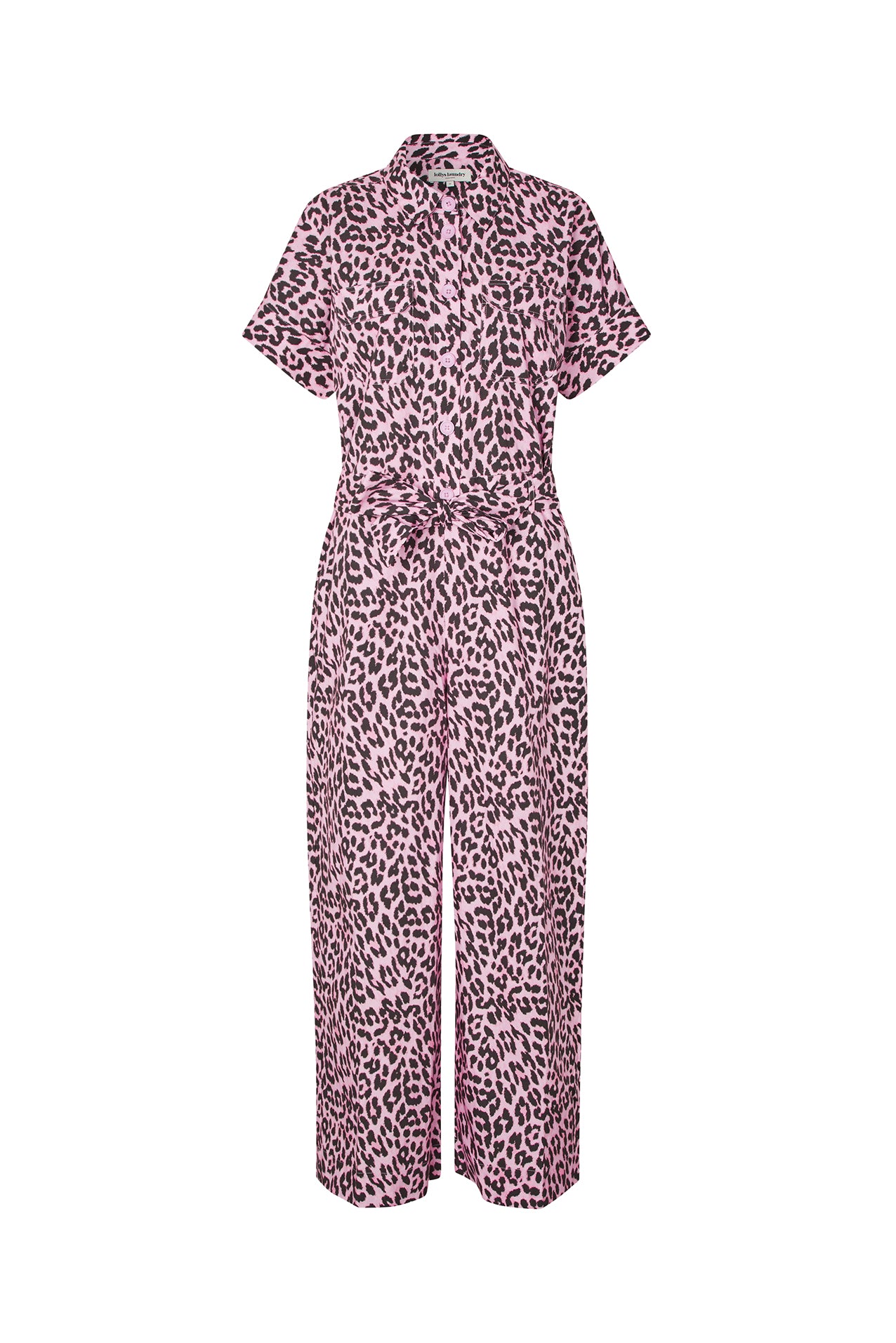 MathildeLL Jumpsuit SS - Light Pink