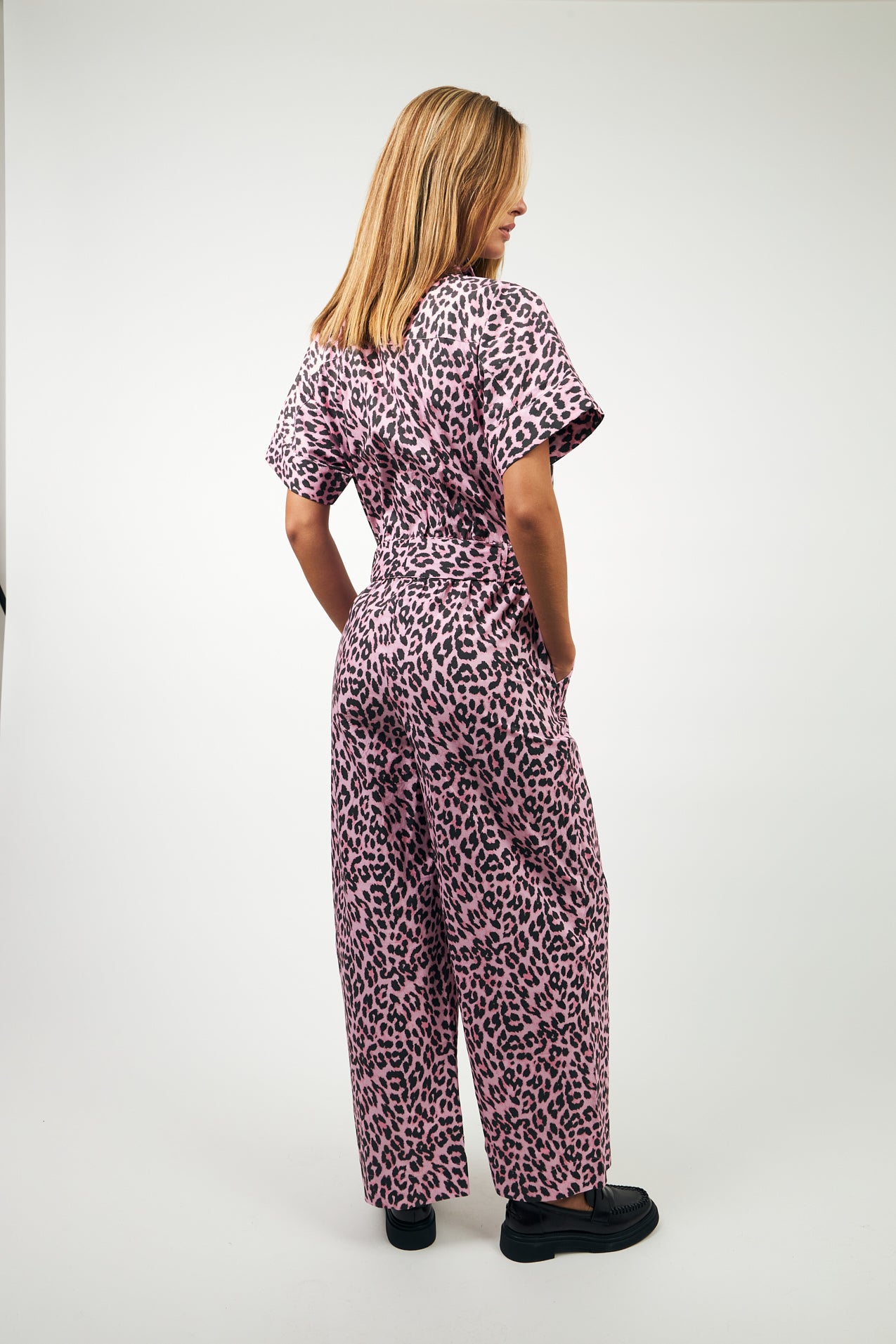 MathildeLL Jumpsuit SS - Light Pink