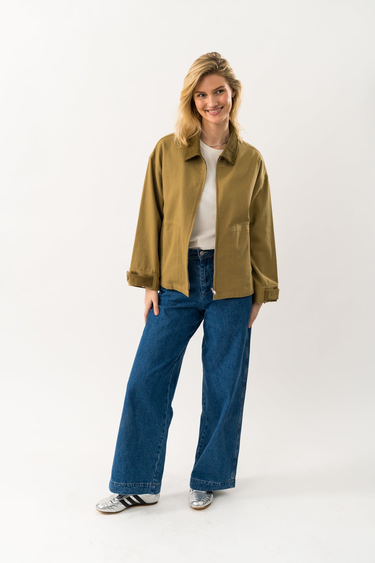Lollys Laundry MiklaLL Jacket LS Jacket 44 Army