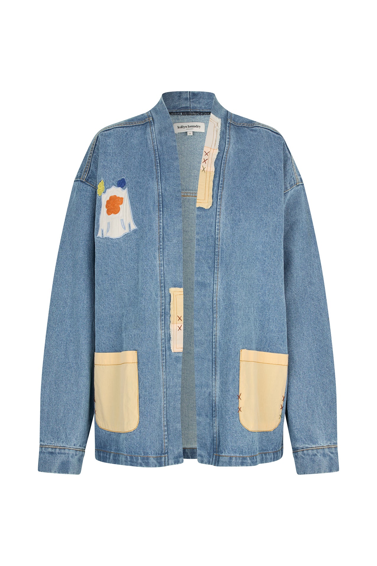 Lollys Laundry MilaLL Jacket Jacket 100 Washed Denim