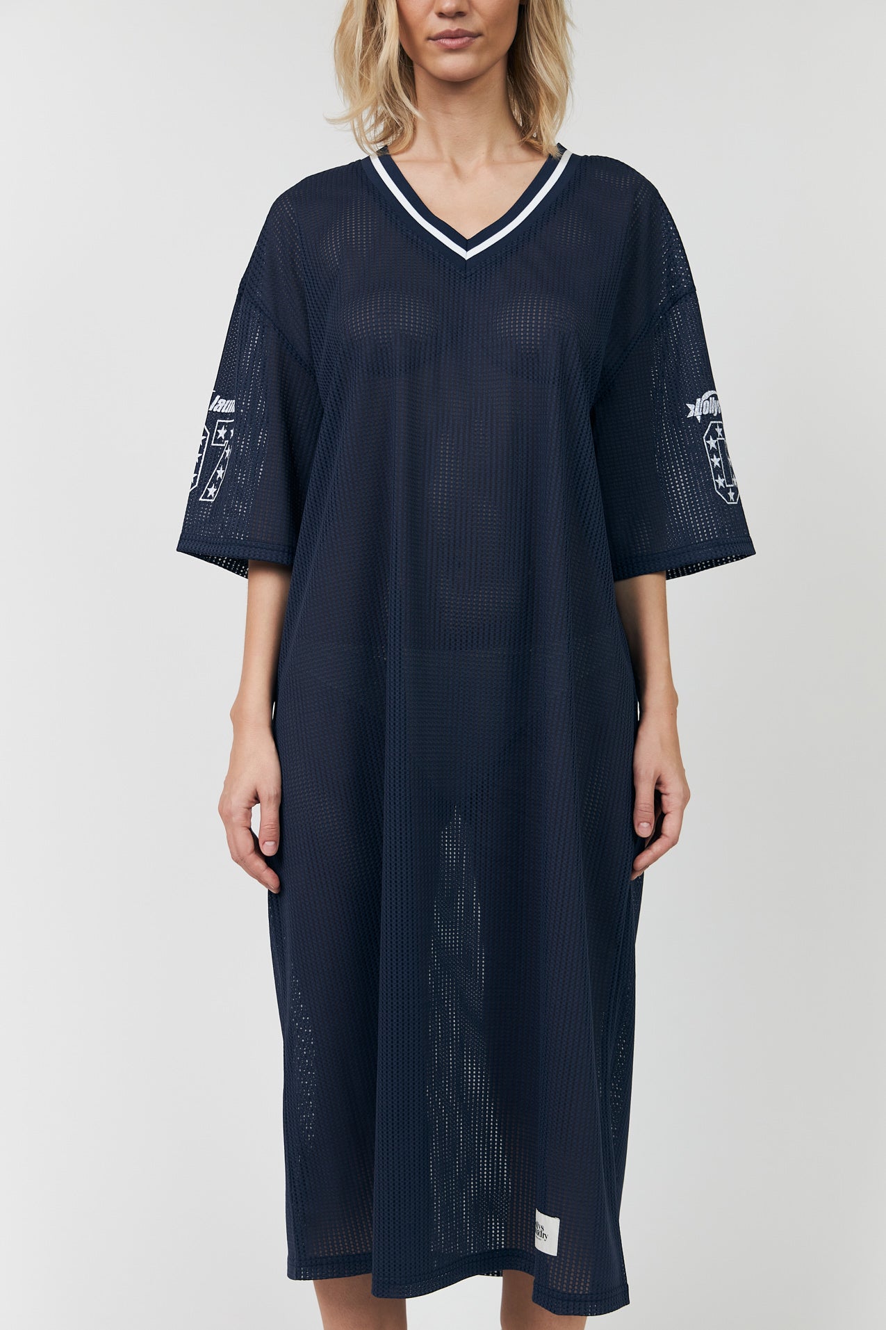 MillaLL sporty Mesh Dress - Dark Blue