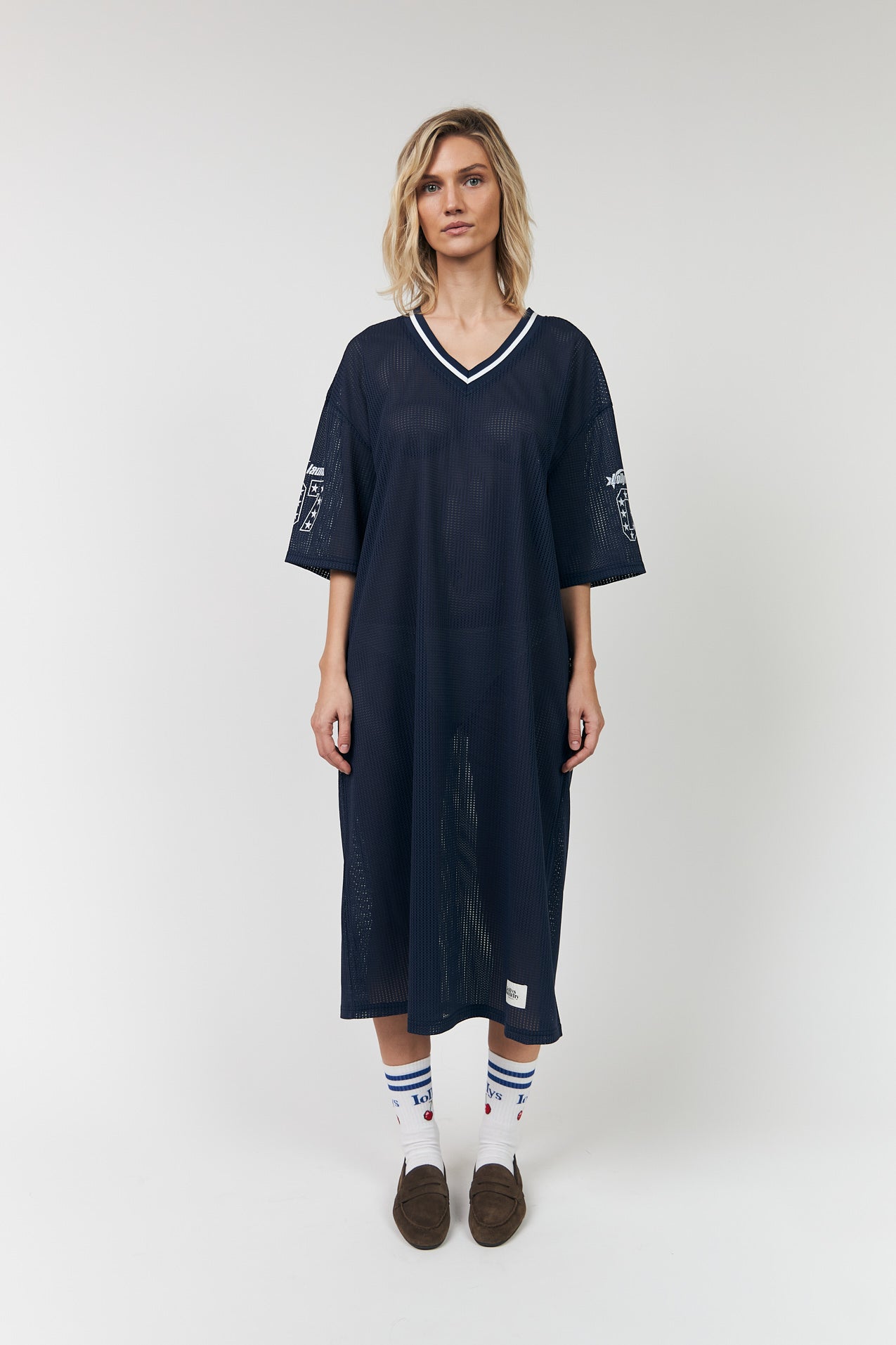 MillaLL sporty Mesh Dress - Dark Blue