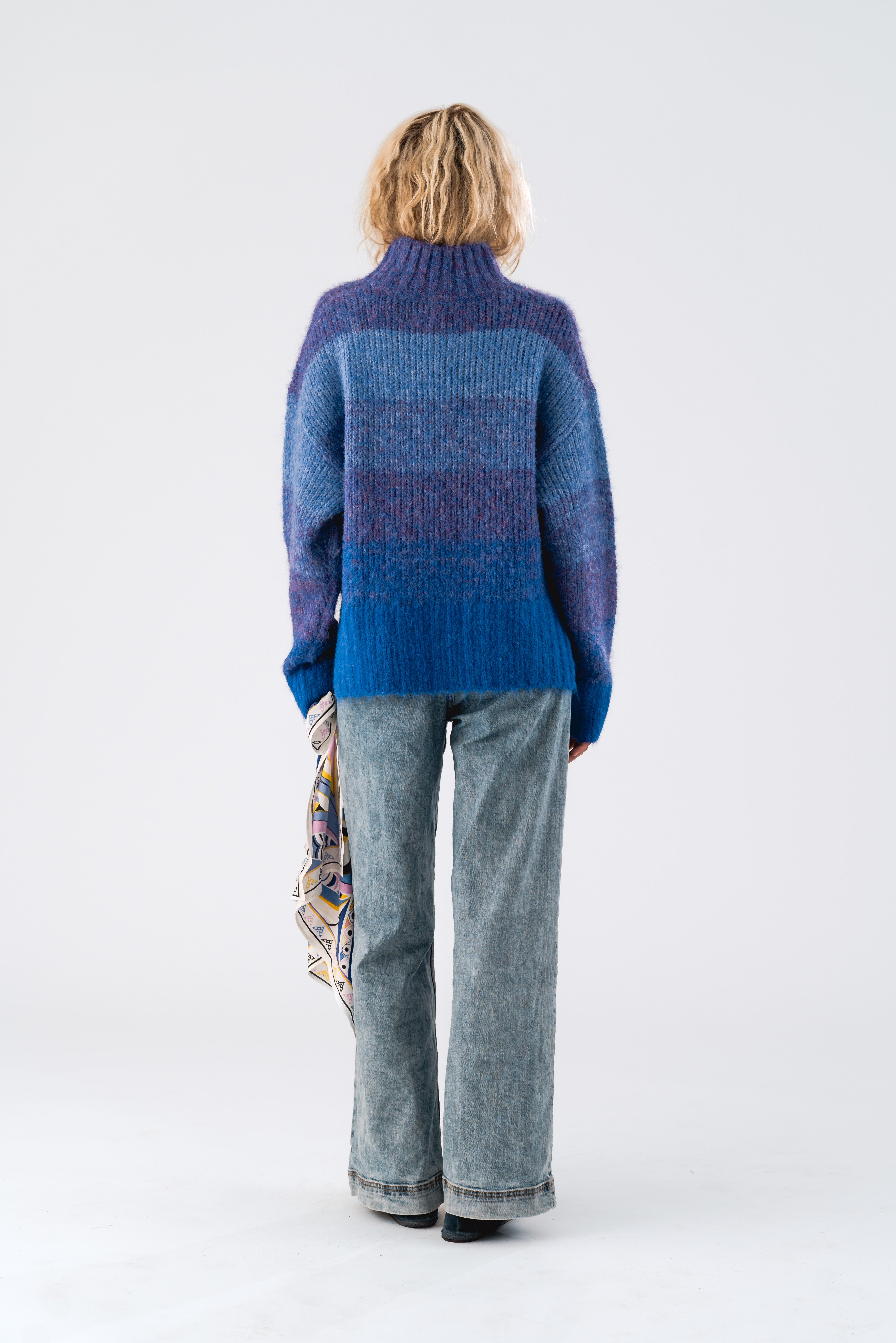 MilleLL Knit LS - Blue
