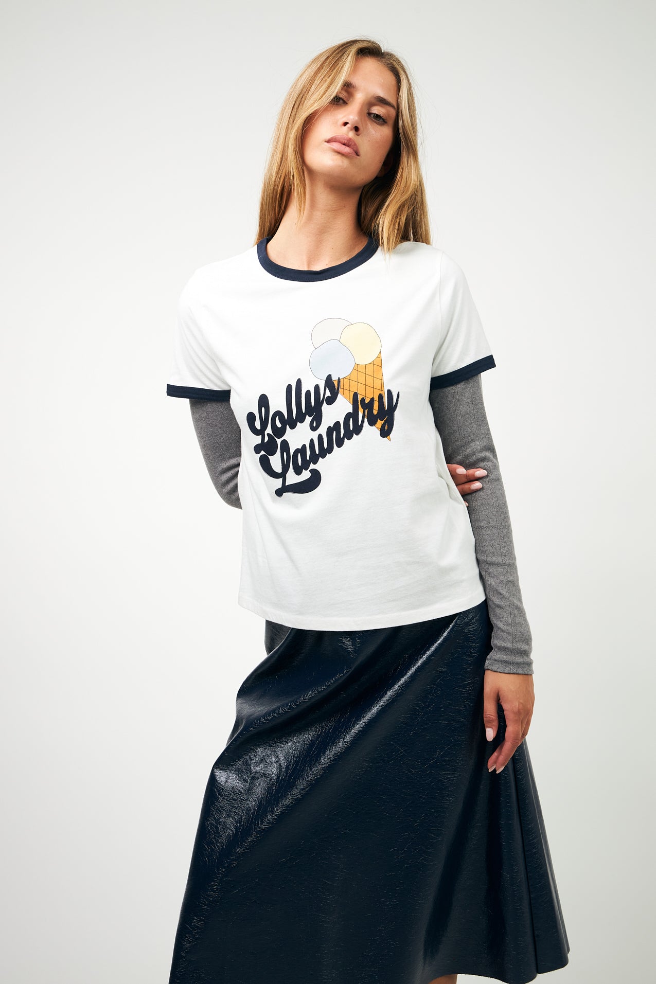 Lollys Laundry MissLL Ice T-Shirt T-shirt 01 01 White