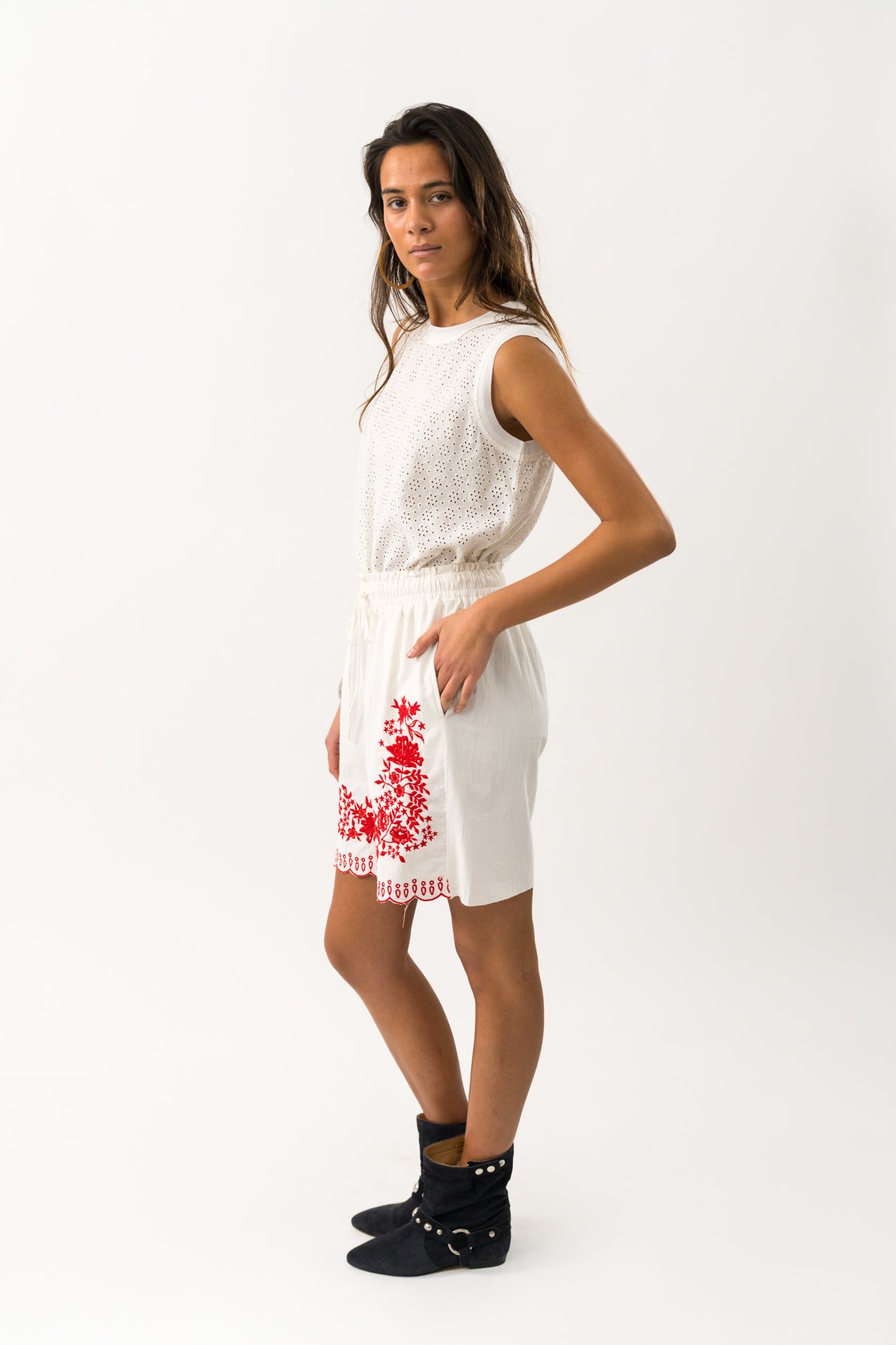 Lollys Laundry MoLL Top SL Top 01 White