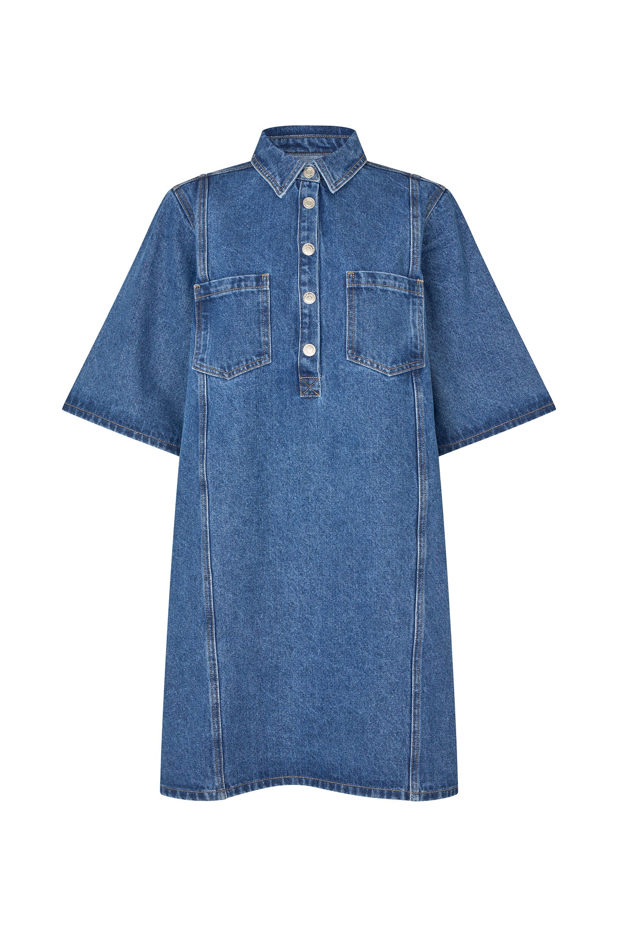 MolaLL Denim Dress - Blue