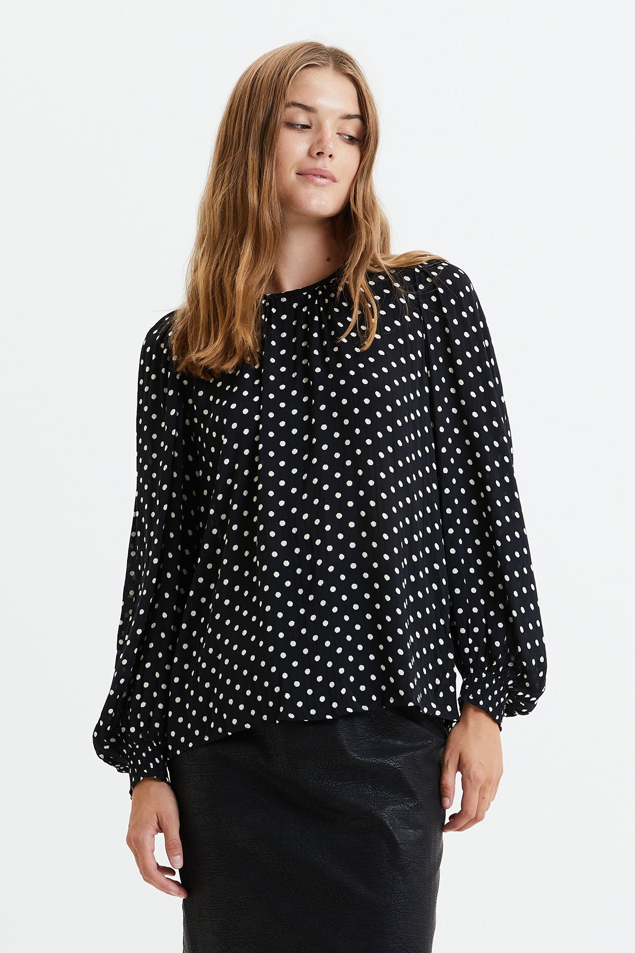 Monica Blouse - Dot Print