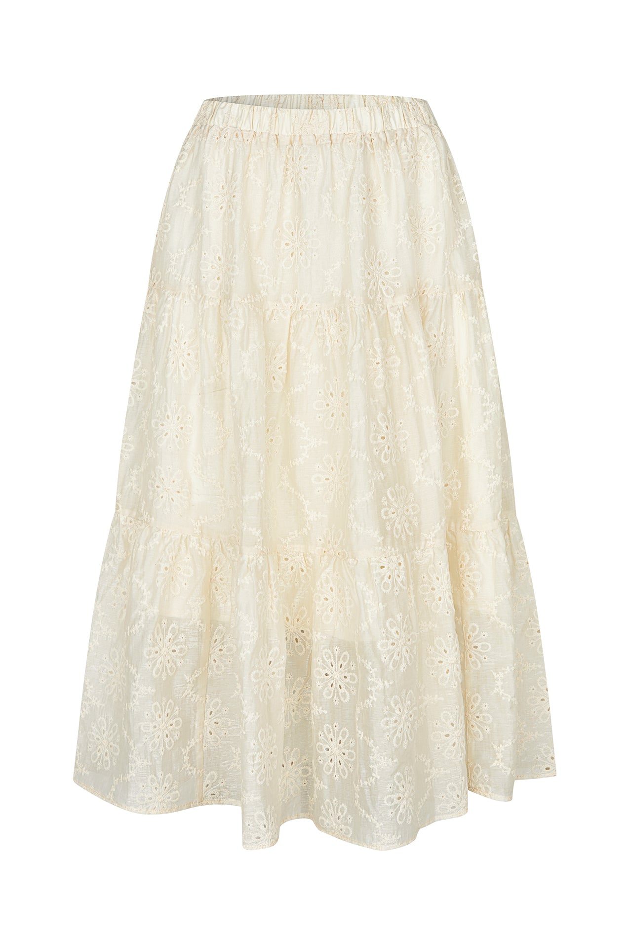MorningLL Midi Skirt - Creme
