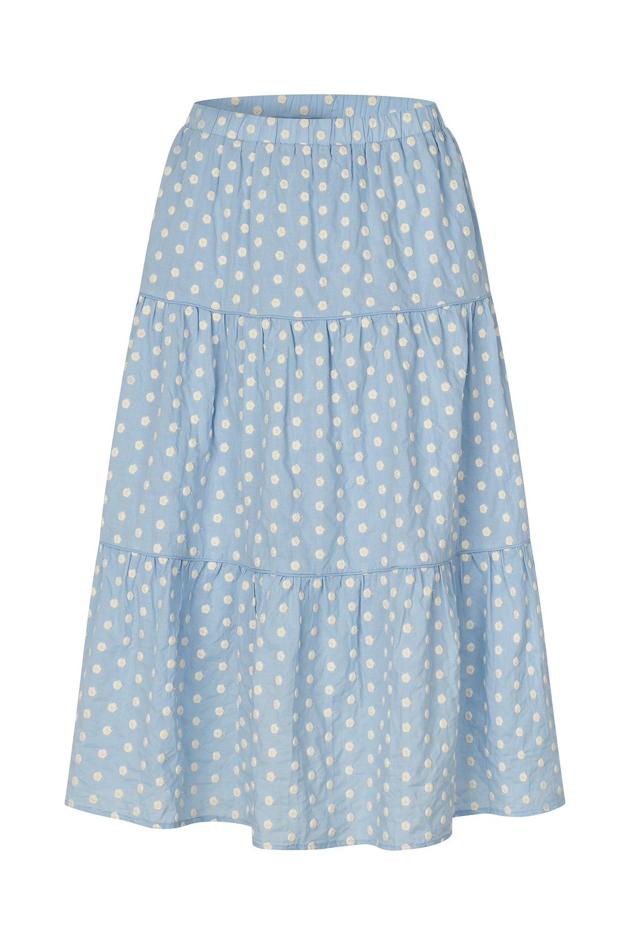 Lollys Laundry MorningLL Midi Skirt Skirt 22 Light Blue