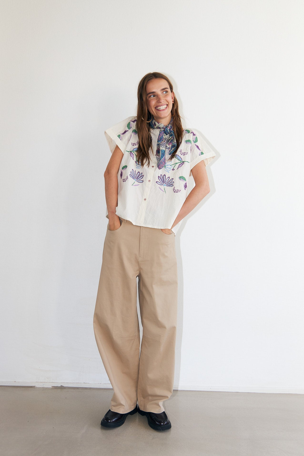 Lollys Laundry MyaLL Shirt Shirt 02 02 Creme